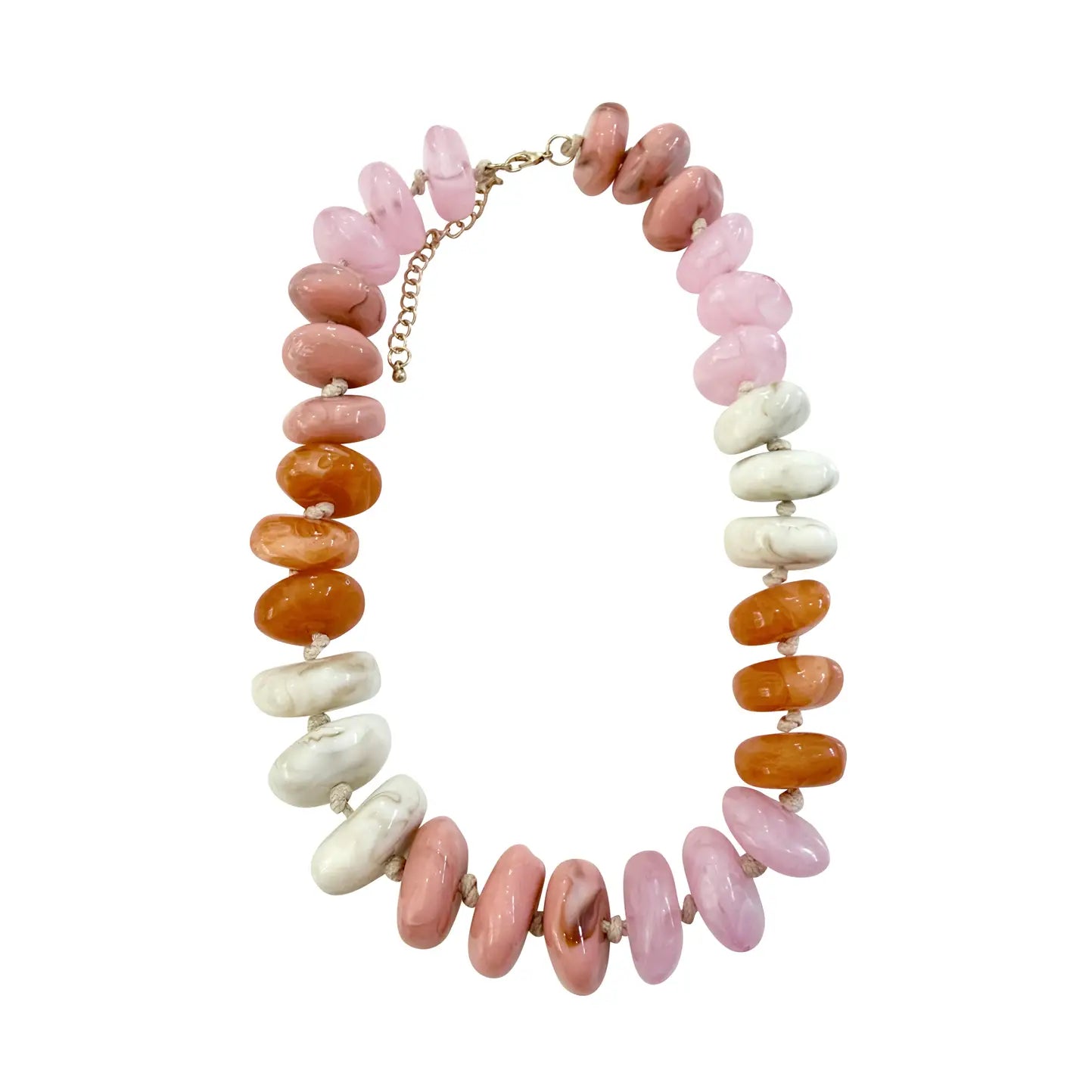 Delray Mixed Beaded Necklace