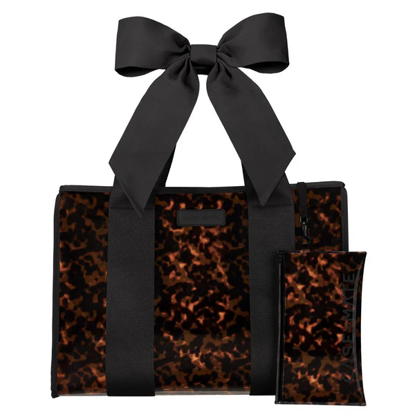 Tortoiseshell Bow Case-Mate Jelly Tote