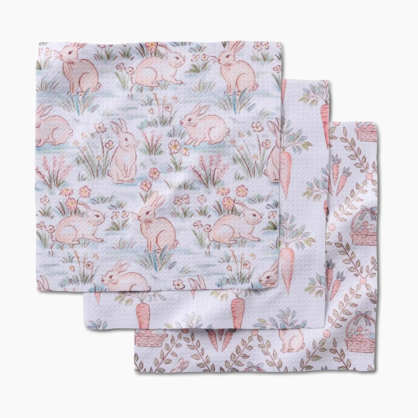 Bunny Craze Dishcloth Set