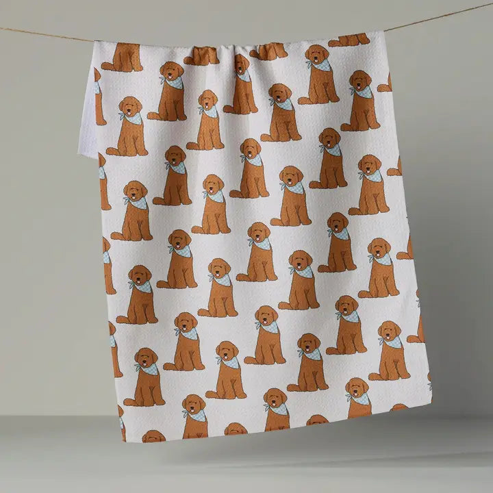 Doodle Days Tea Towel