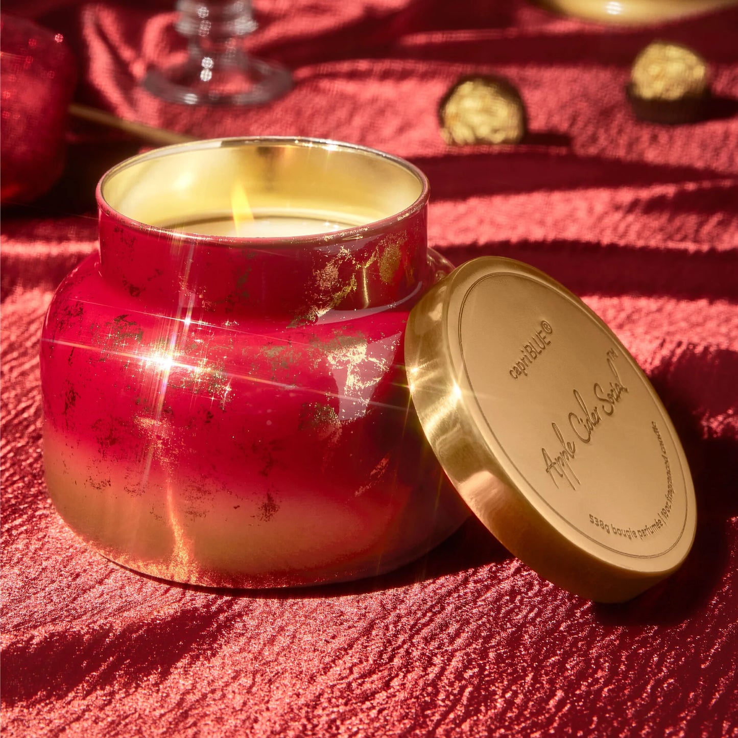 Apple Cider Social Glimmer Candle 19oz