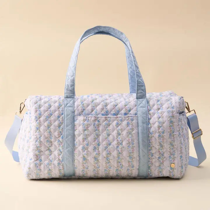 Quilted Weekender Bag