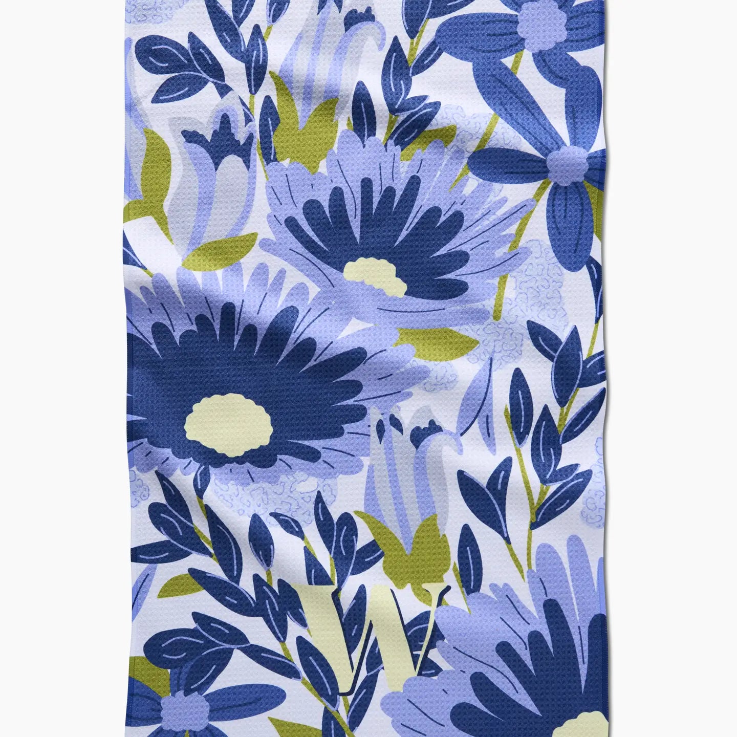 Monogram Floral Tea Towel W