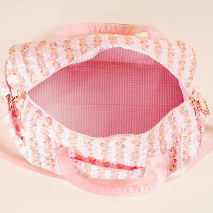 Quilted Weekender Bag