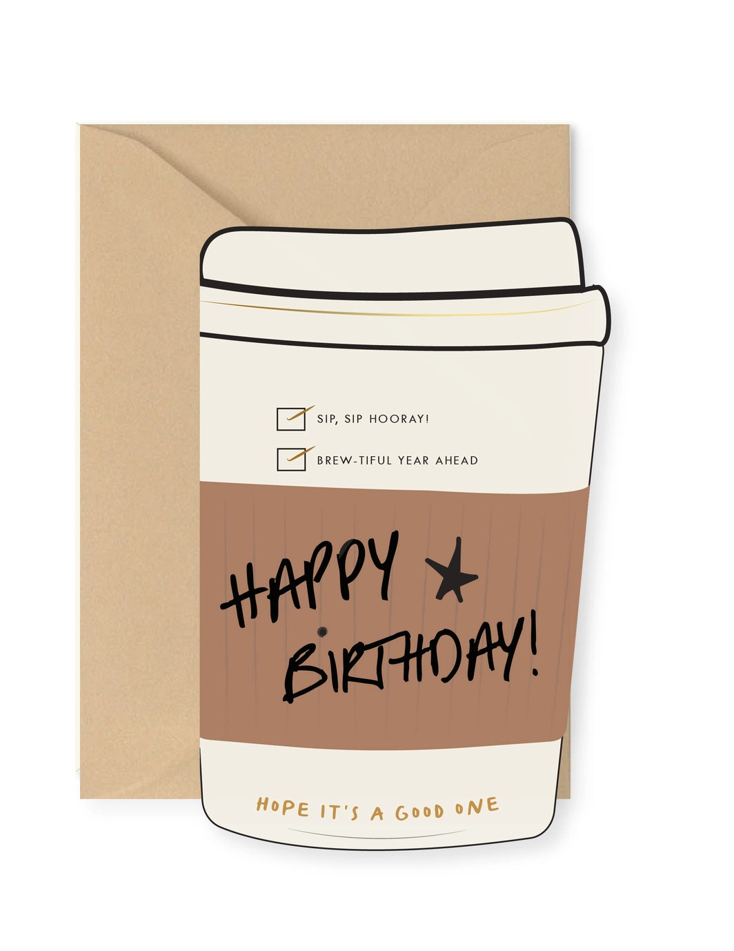 Birthday Coffee Cup Card