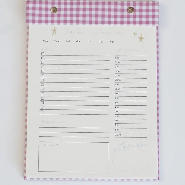Daily Planner Notepad