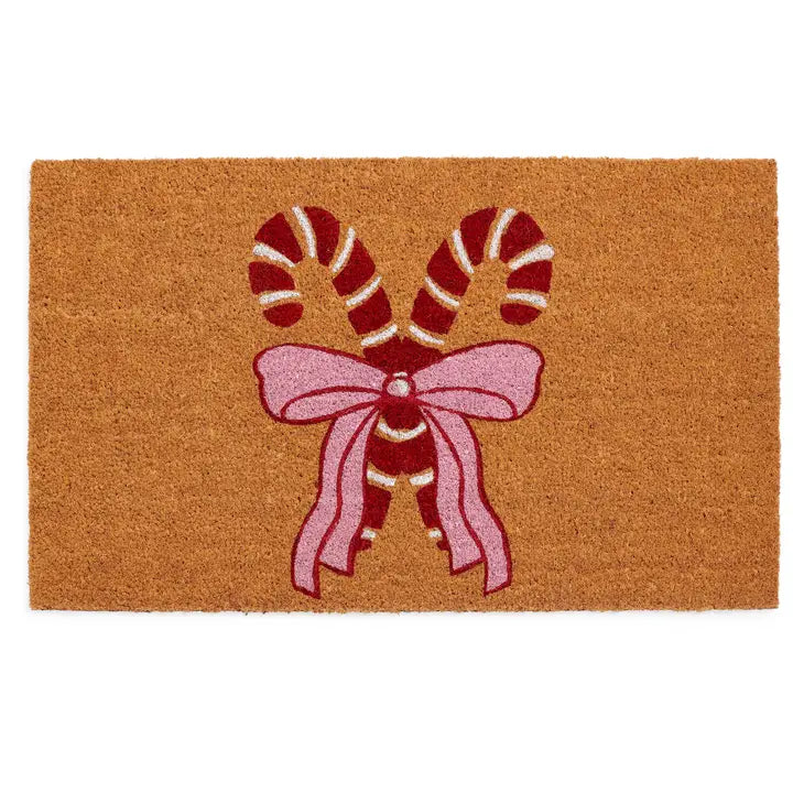 Candy Cane Doormat