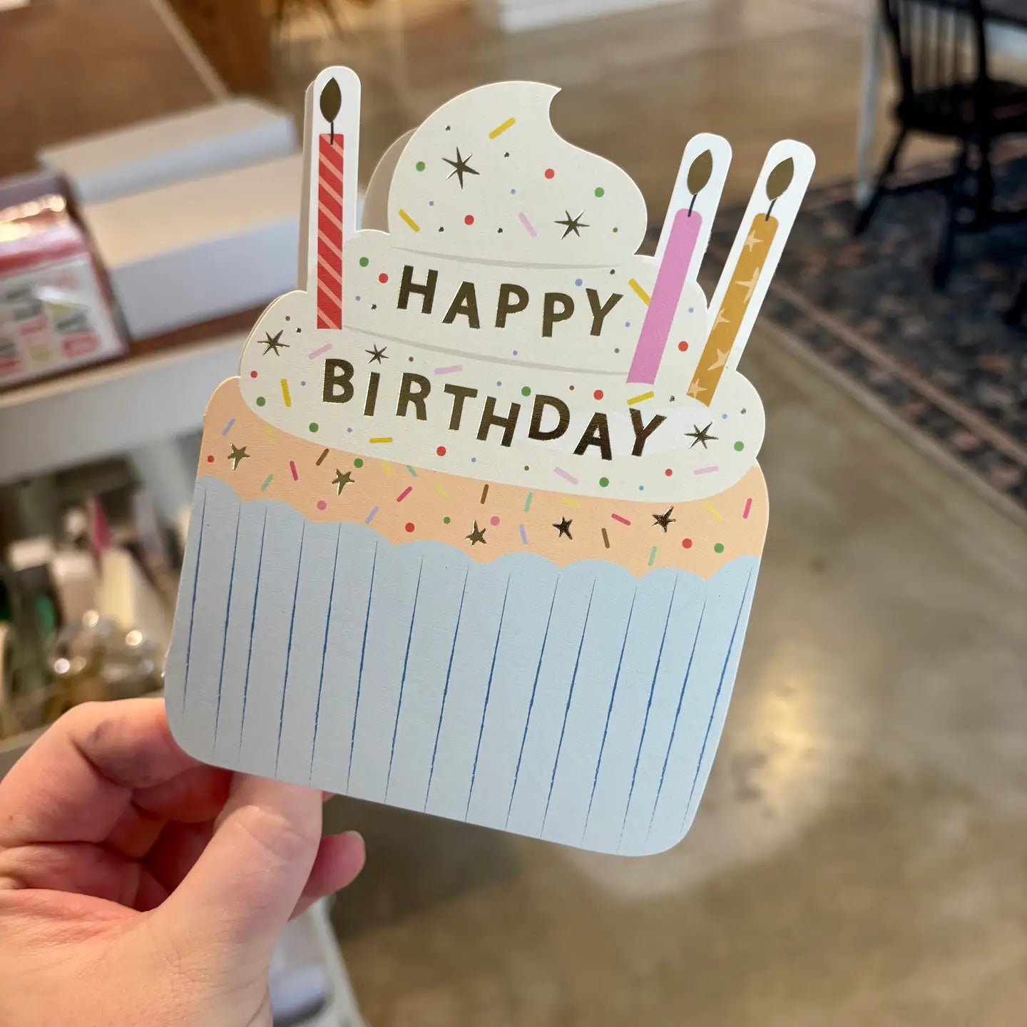 Birthday Cupcake Card