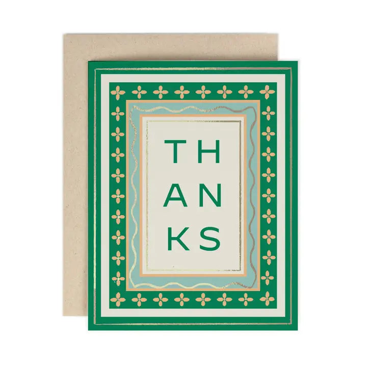 Thanks Framed Card