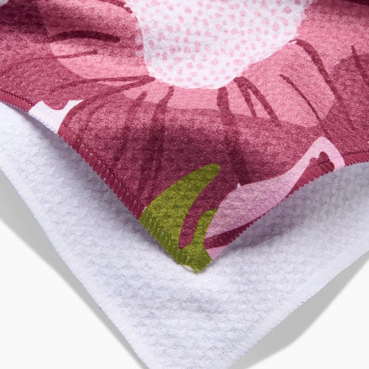 Monogram Floral Tea Towel A