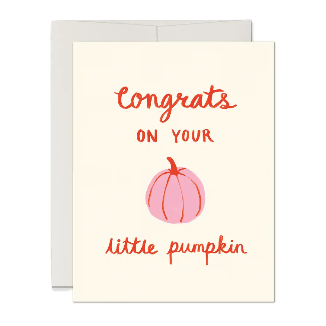 Congrats Little Pumpkin