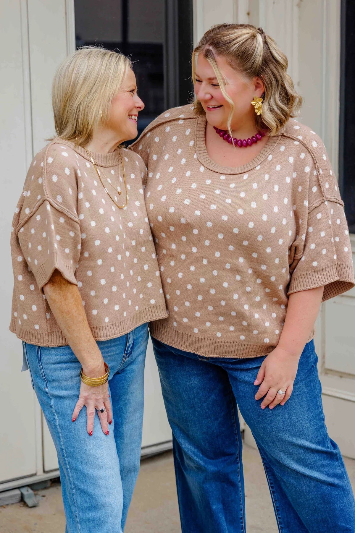 Autumn Dots Top