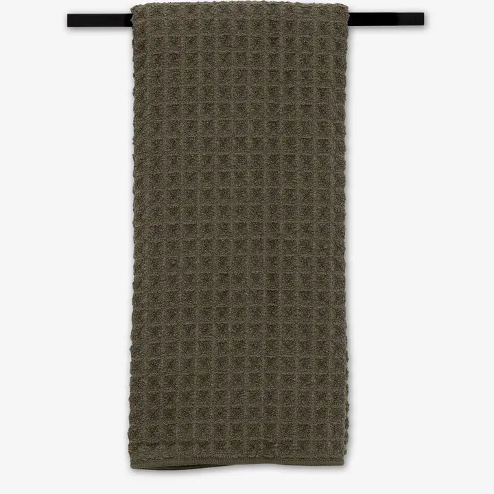 Waffle Geometry Hand Towel