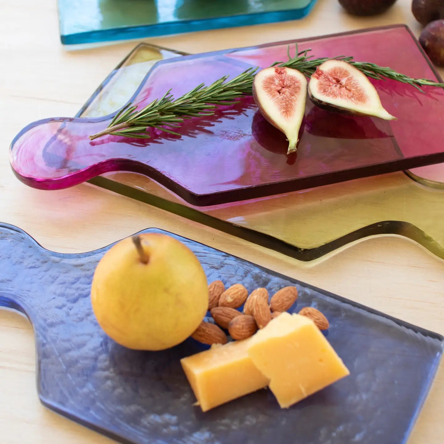 Glass Cheese Board