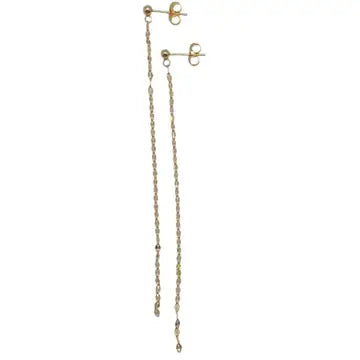 Coin Chain Duster Earrings