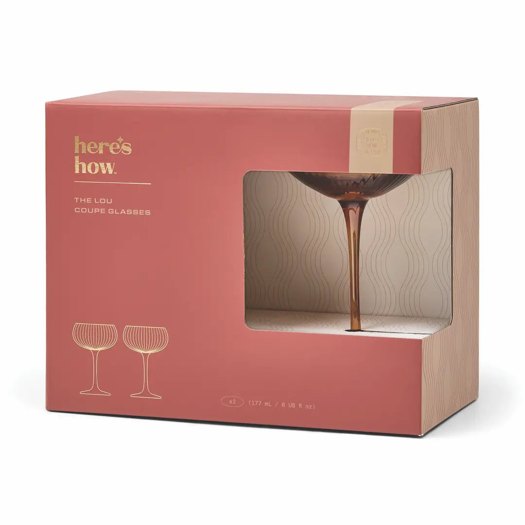 Lou Coupe Glass Set