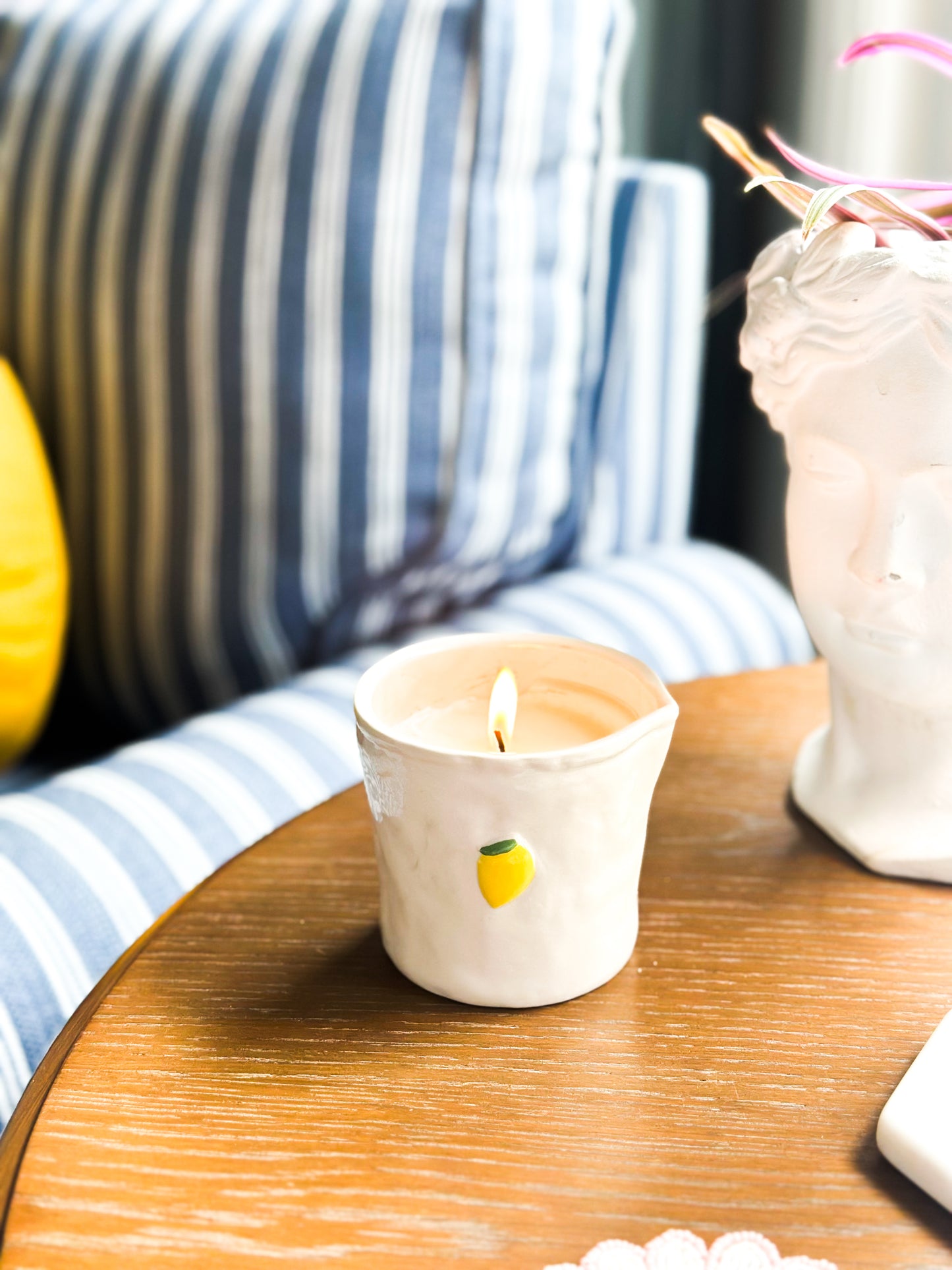 Bistro Imperfect Ceramic Candle
