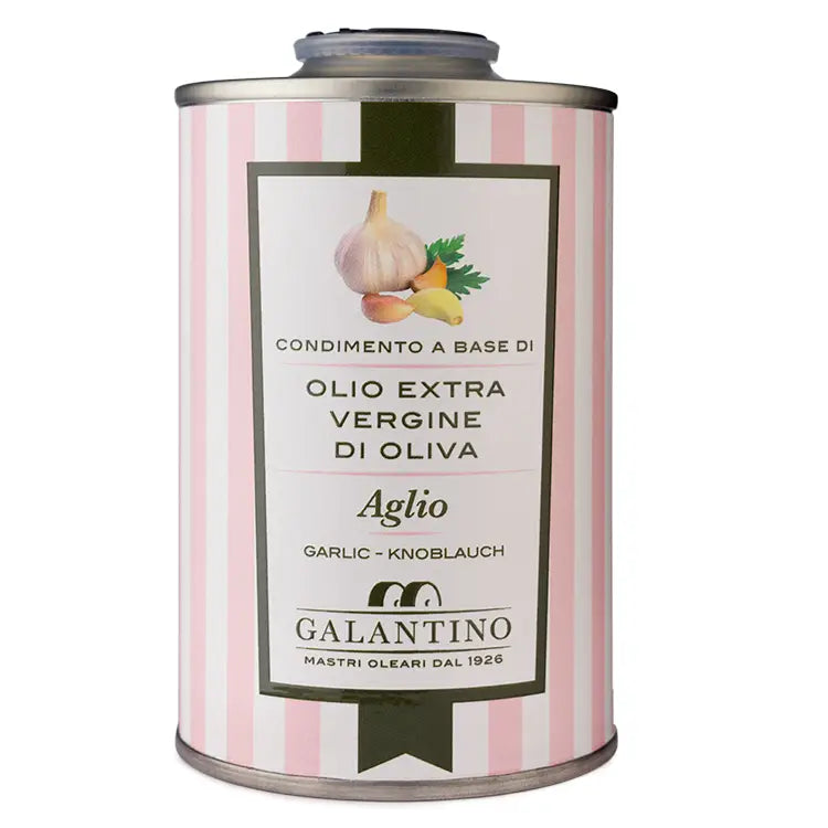 Garlic Extra Virgin Olive Oil By Galantino