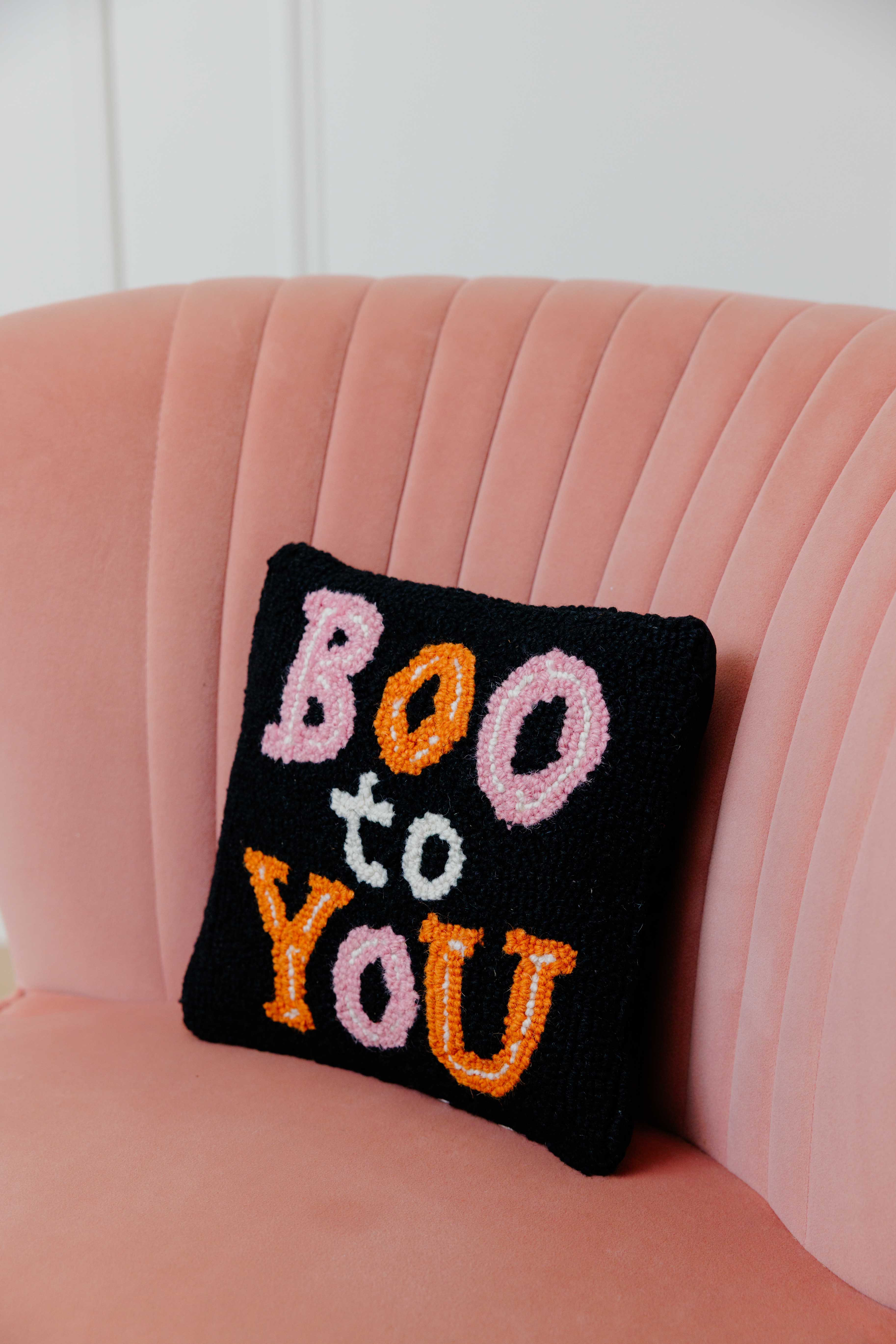 Boo To You Hook Pillow