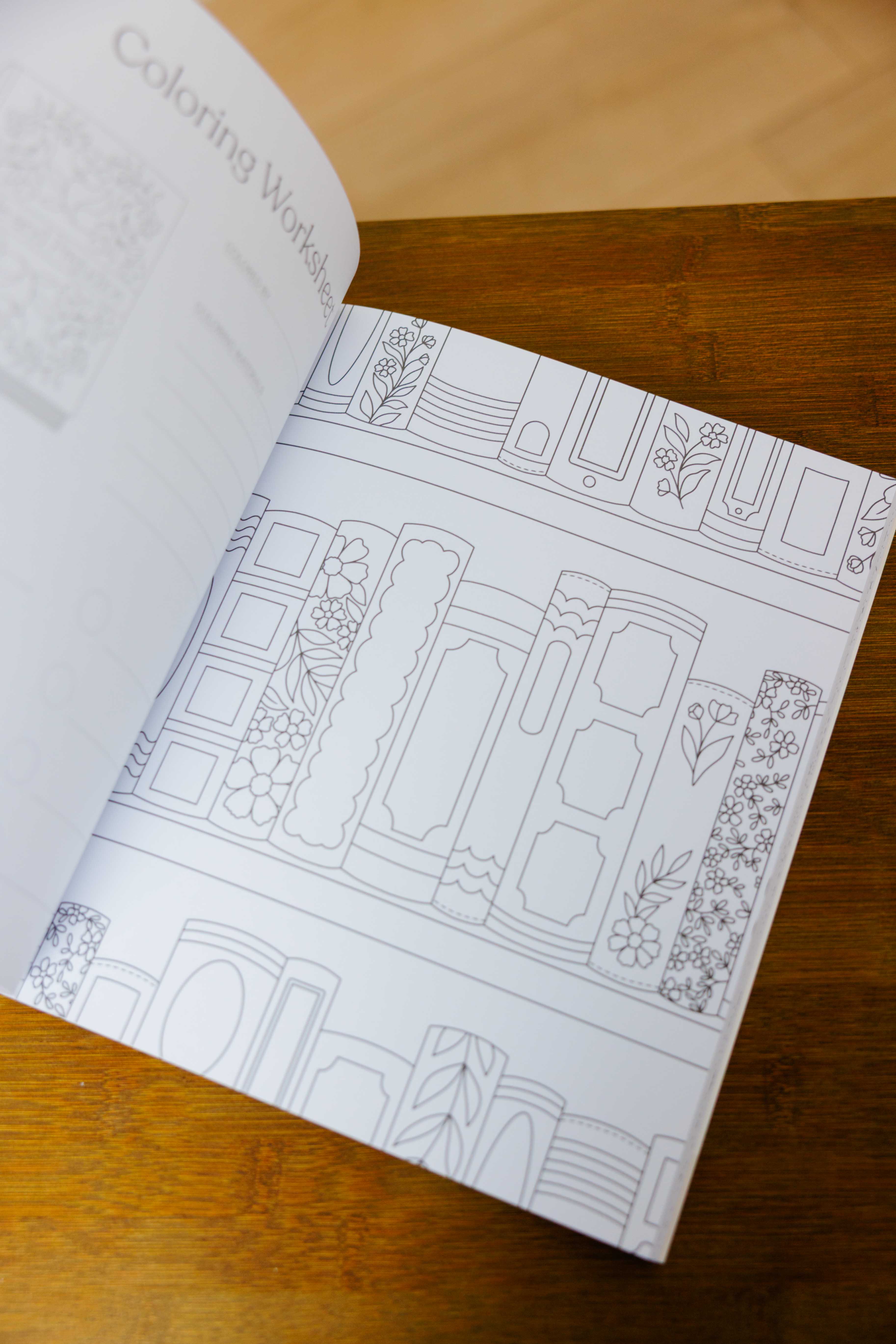 All Booked Up Coloring Book