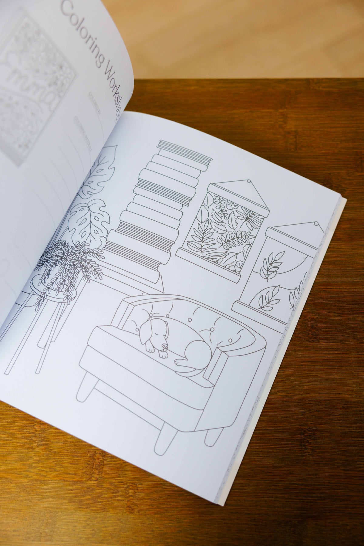 All Booked Up Coloring Book
