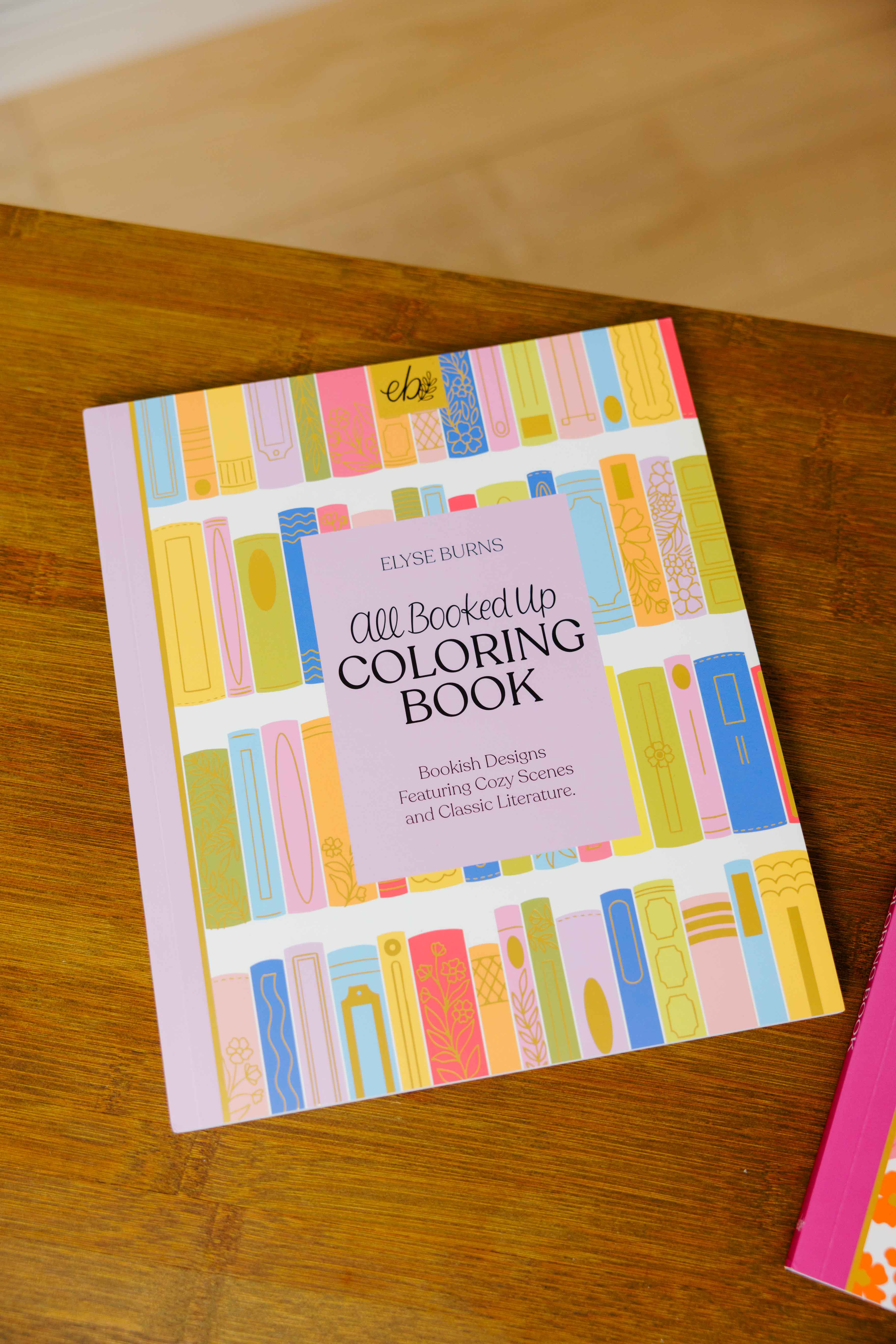 All Booked Up Coloring Book
