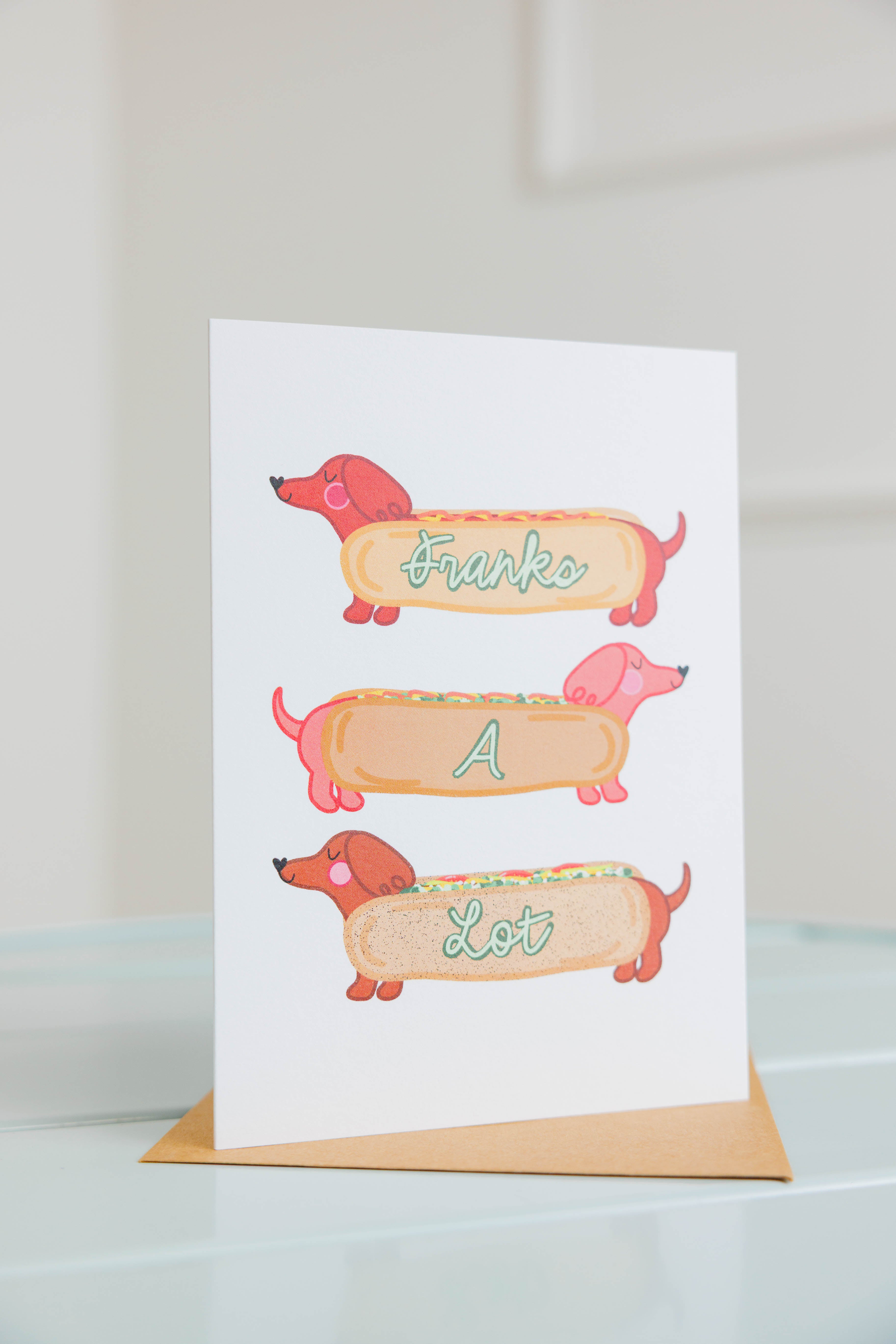 Franks A Lot Thank You Card