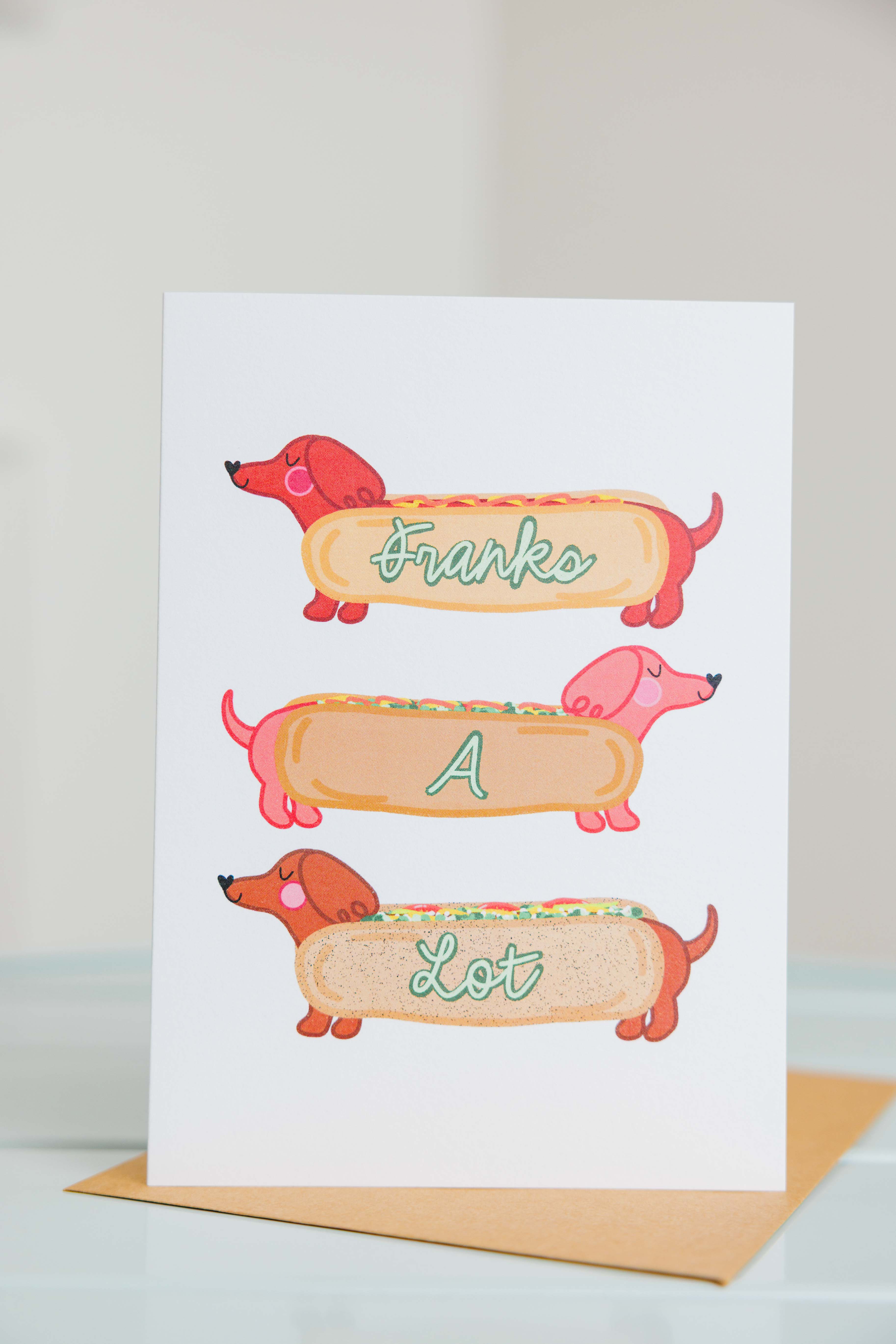 Franks A Lot Thank You Card
