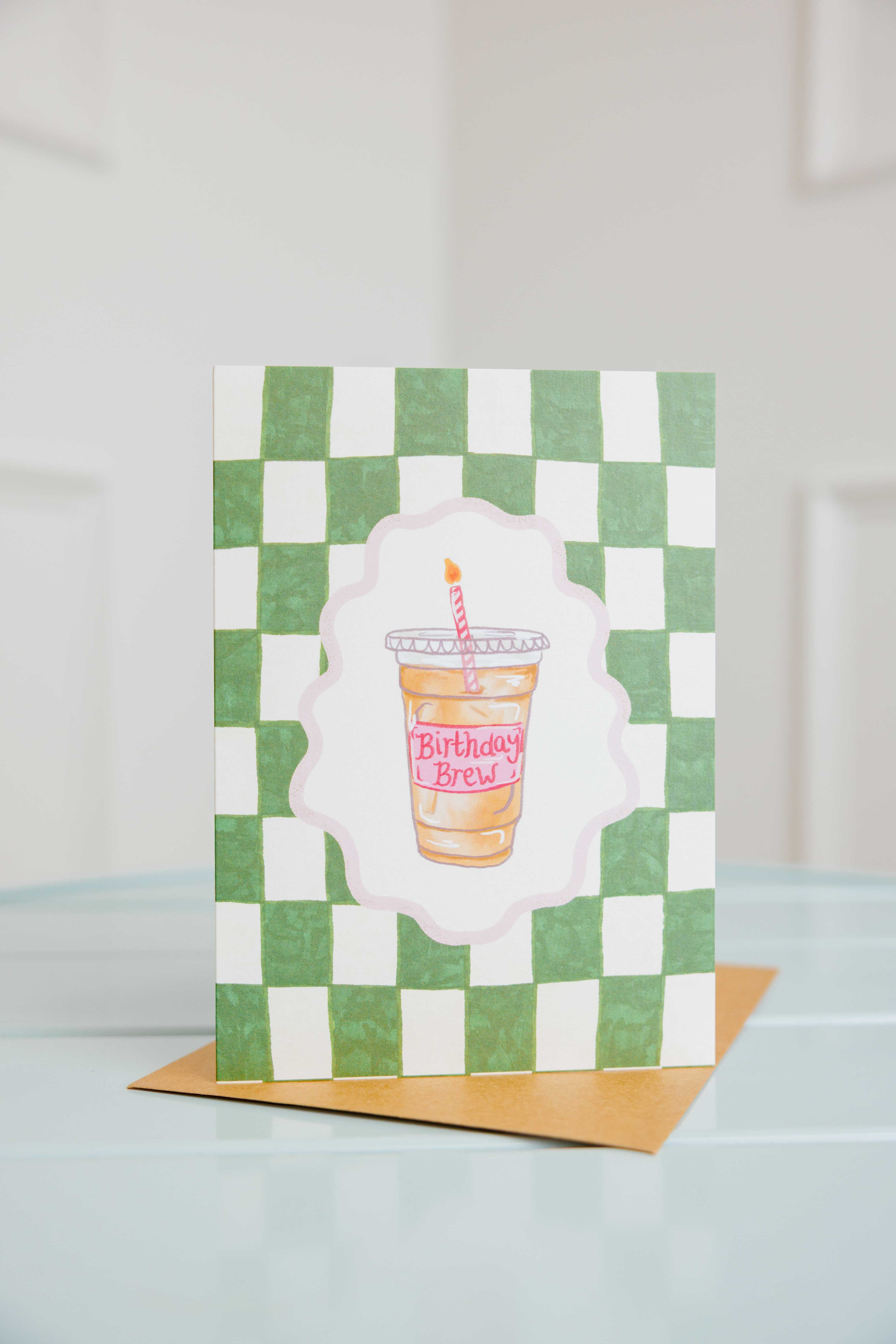 Brew Iced Coffee Card
