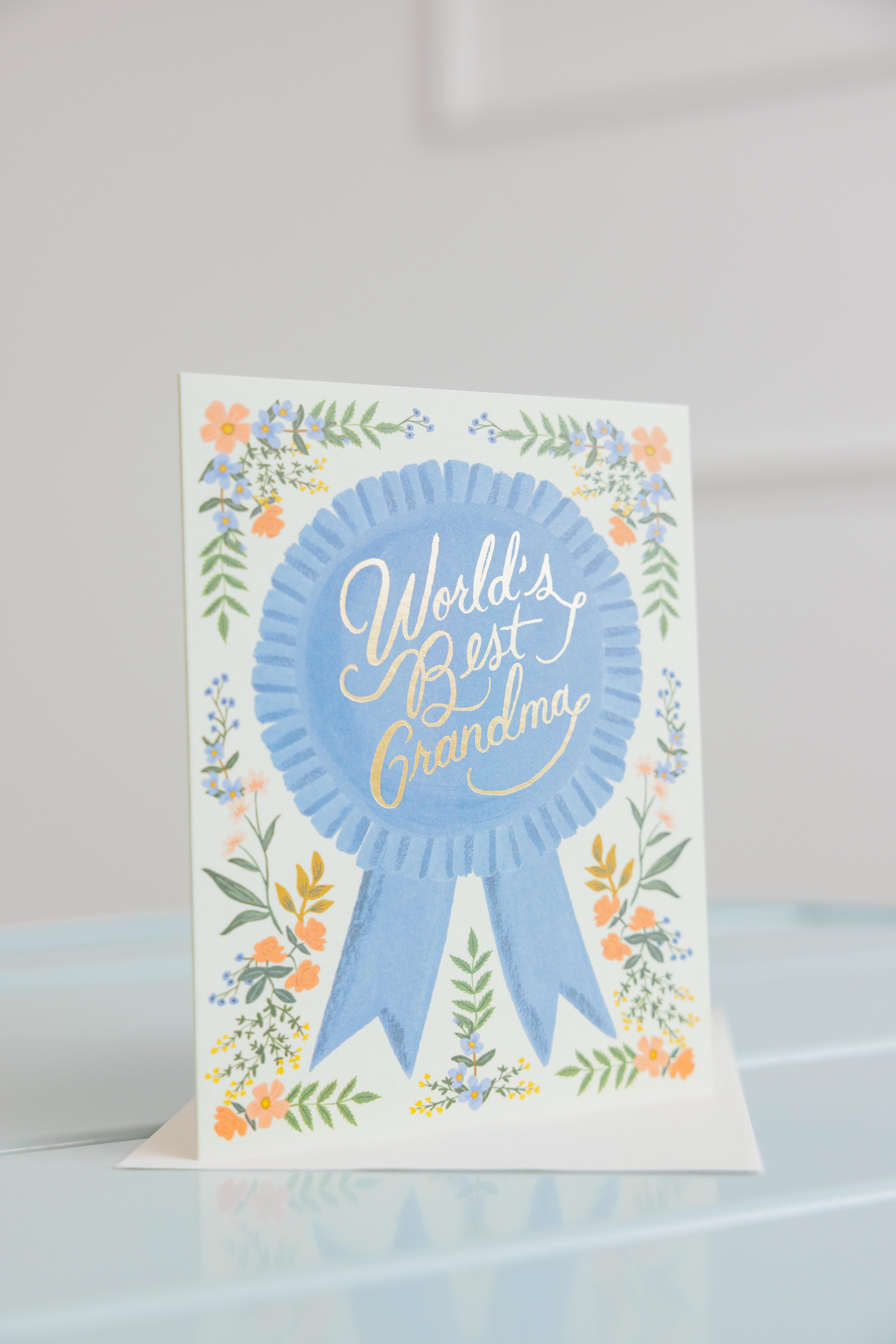 World's Best Grandma Card