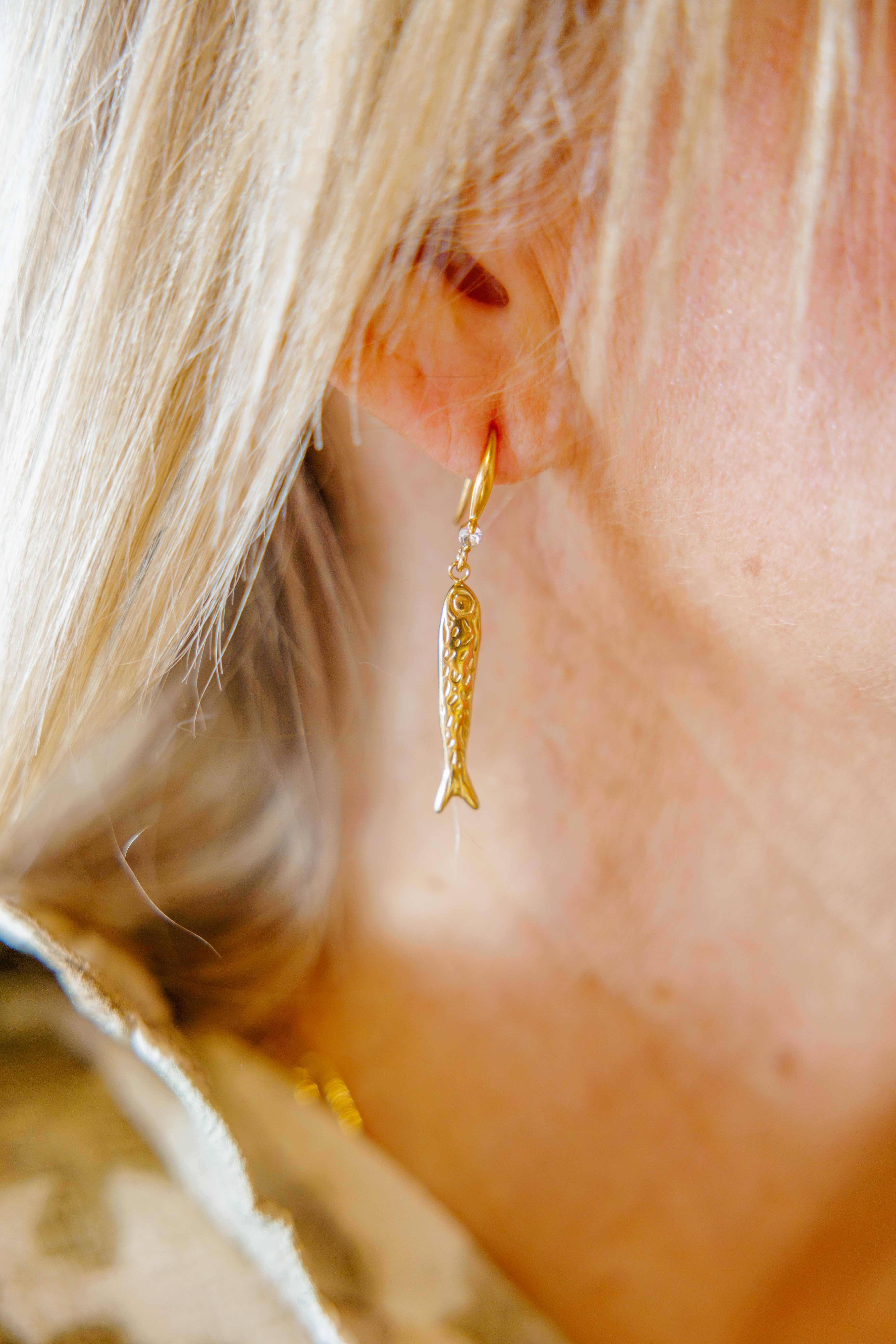 Calypsa Fish Earrings