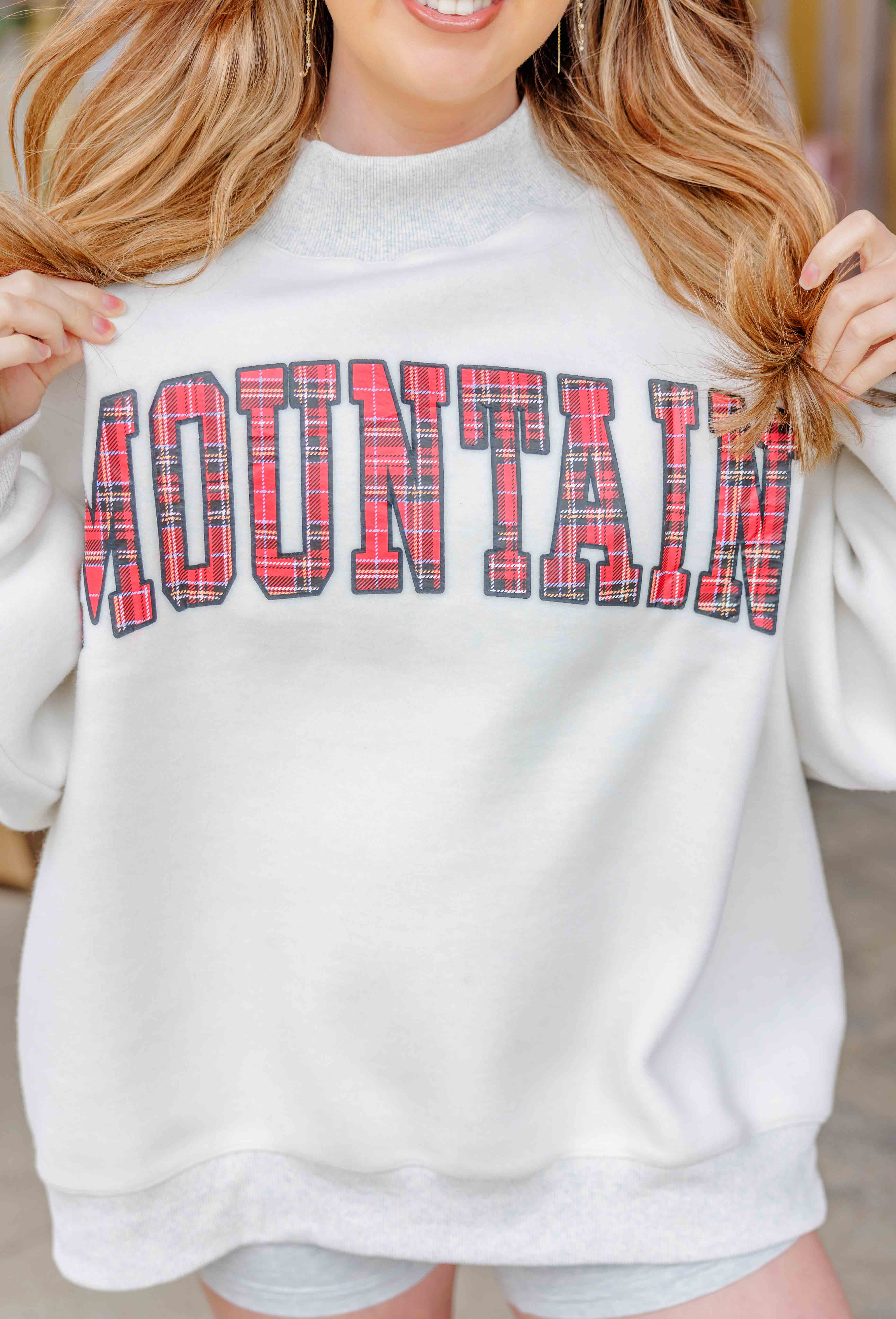 Lake Mountain Revesible Mockneck Sweatshirt