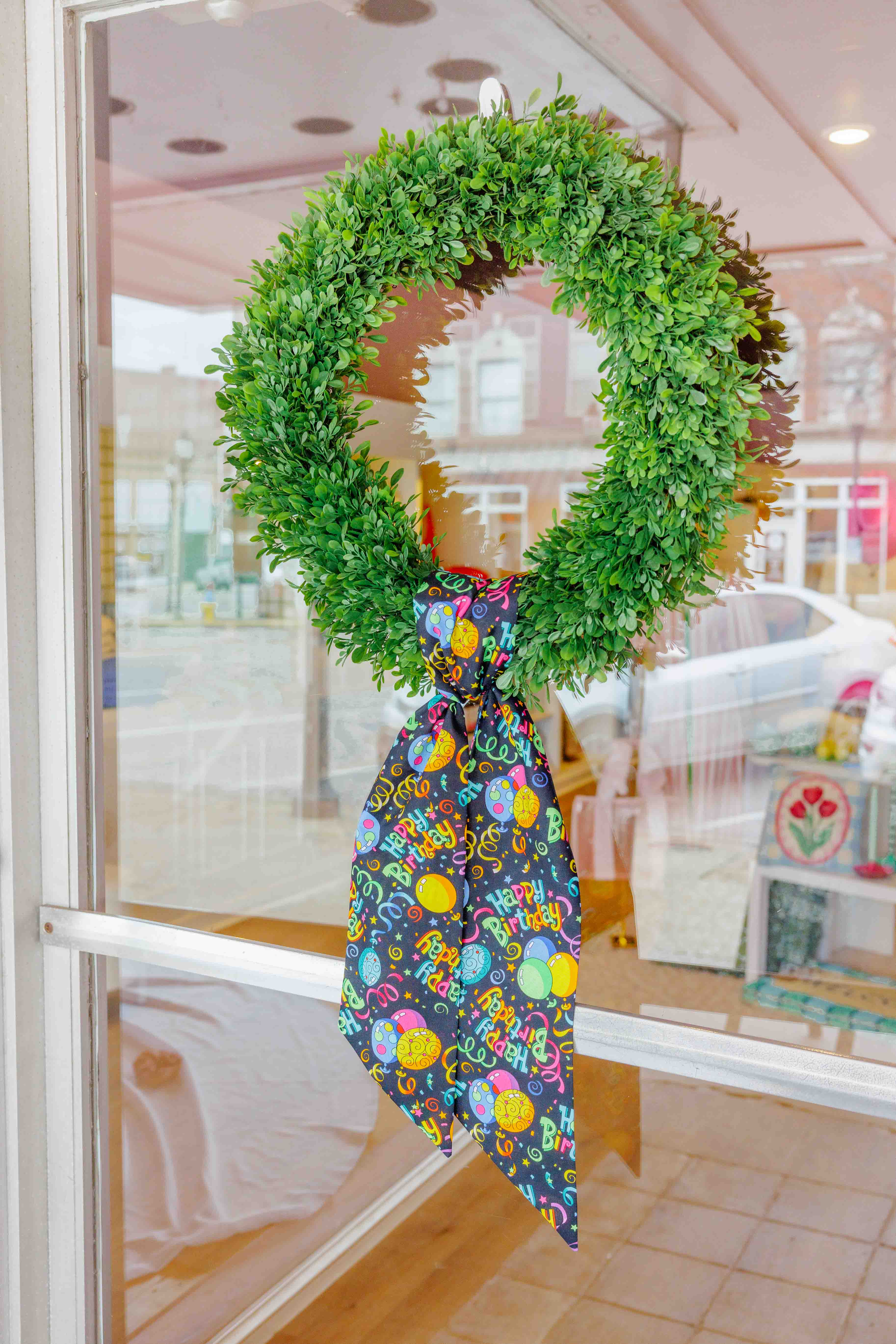 Spring Wreath Sashes