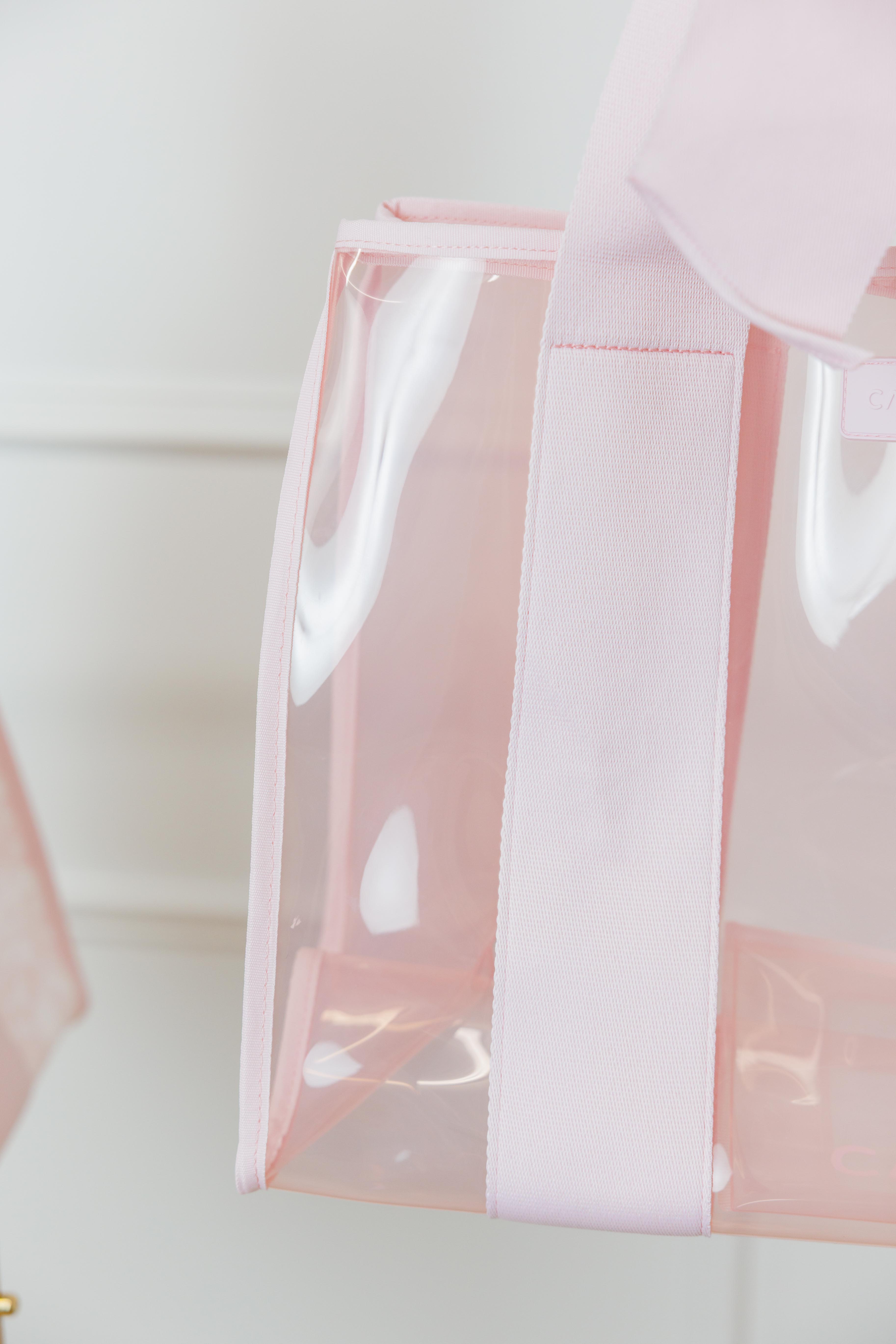 Ballet Pink Bow Jelly Tote Bag