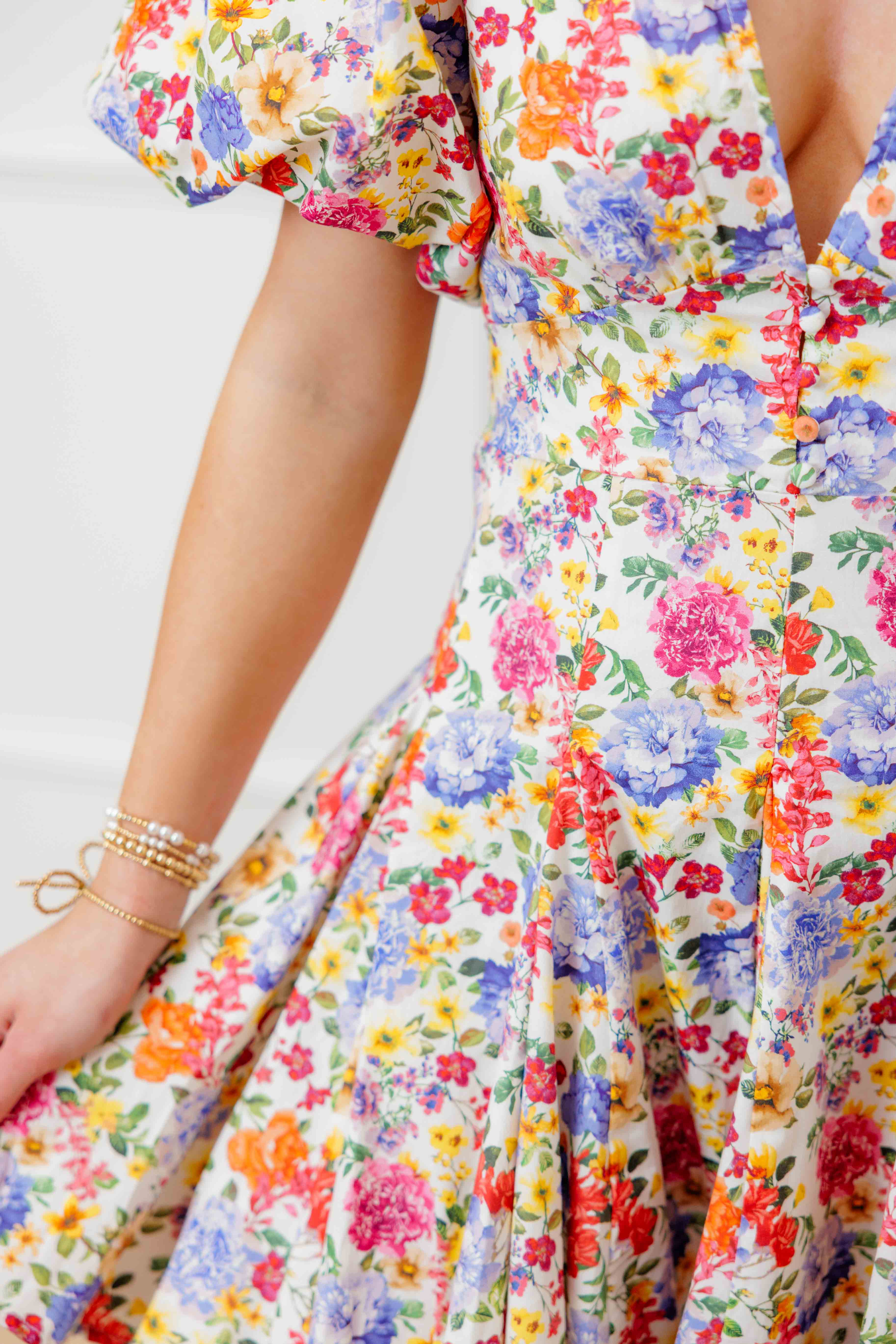 Evie Floral Bubble Dress