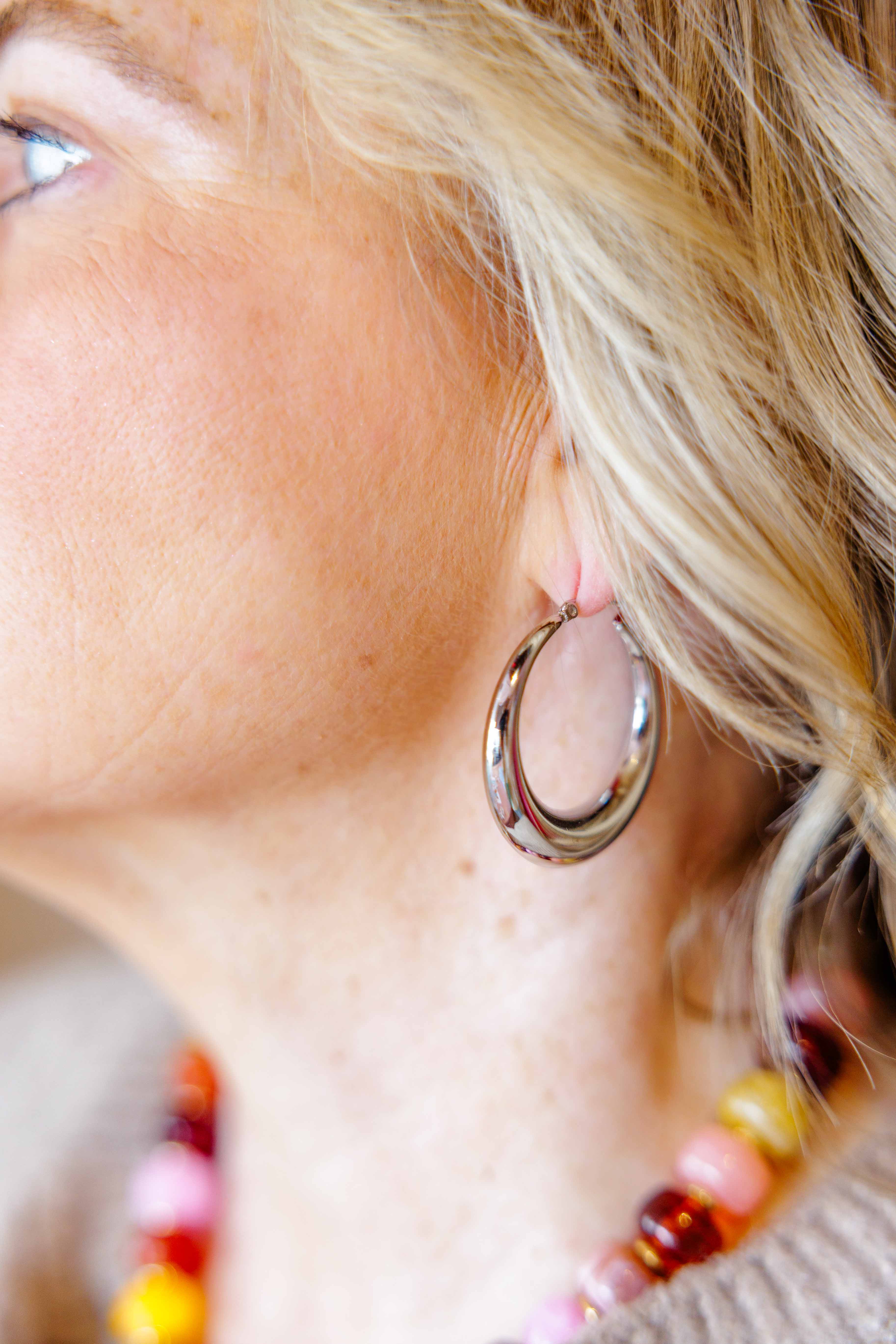 Galene Large Hoop Earring