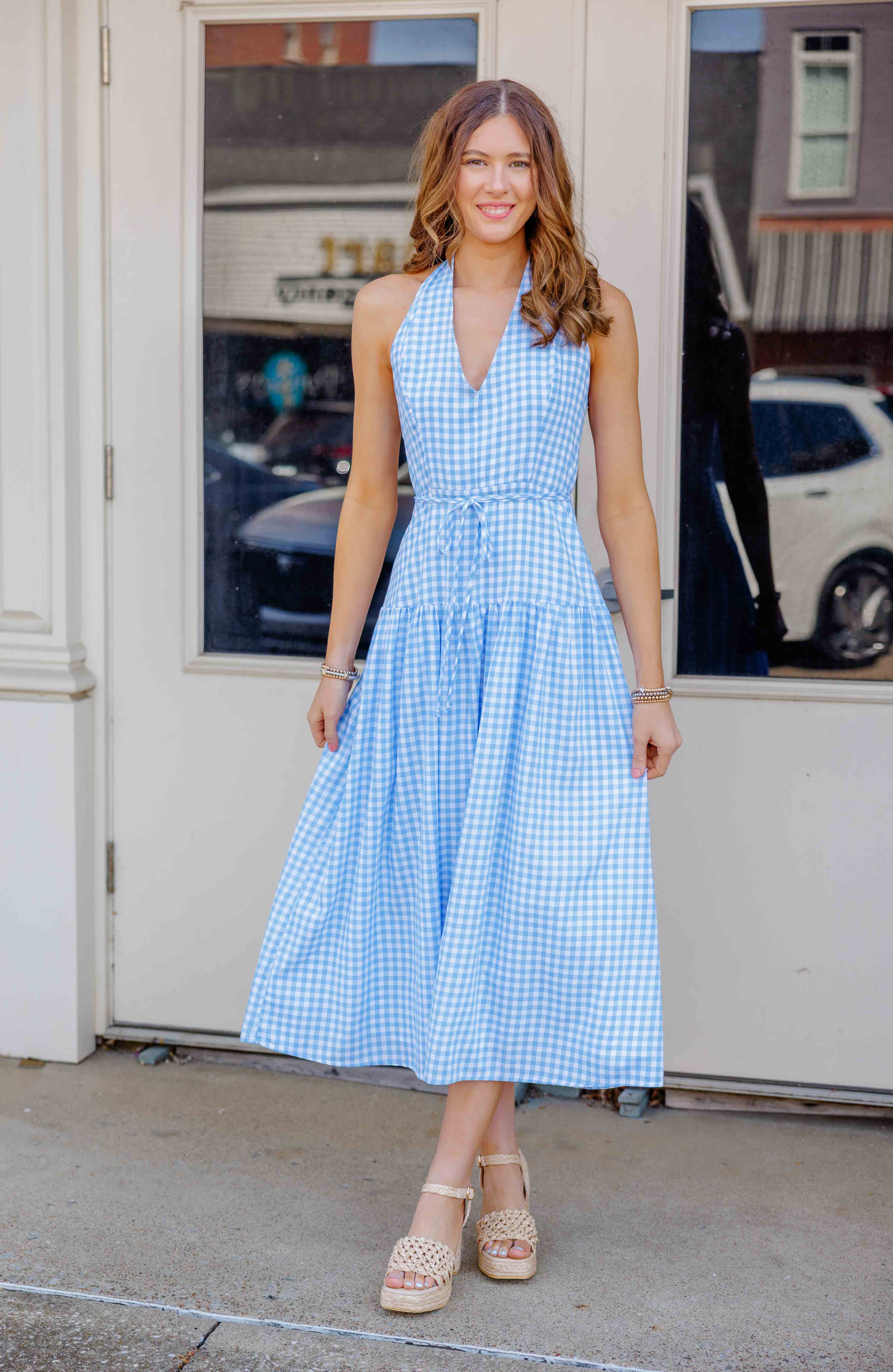 Blue Haven Midi Dress