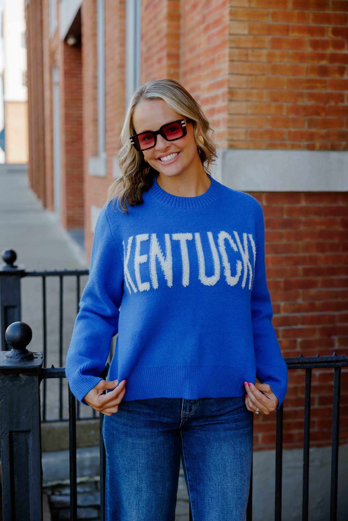 Kentucky Varsity Knit Sweater