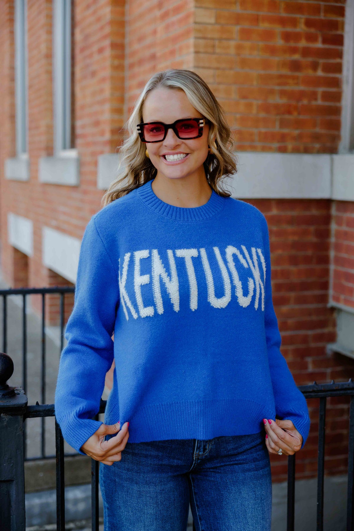 Kentucky Varsity Knit Sweater