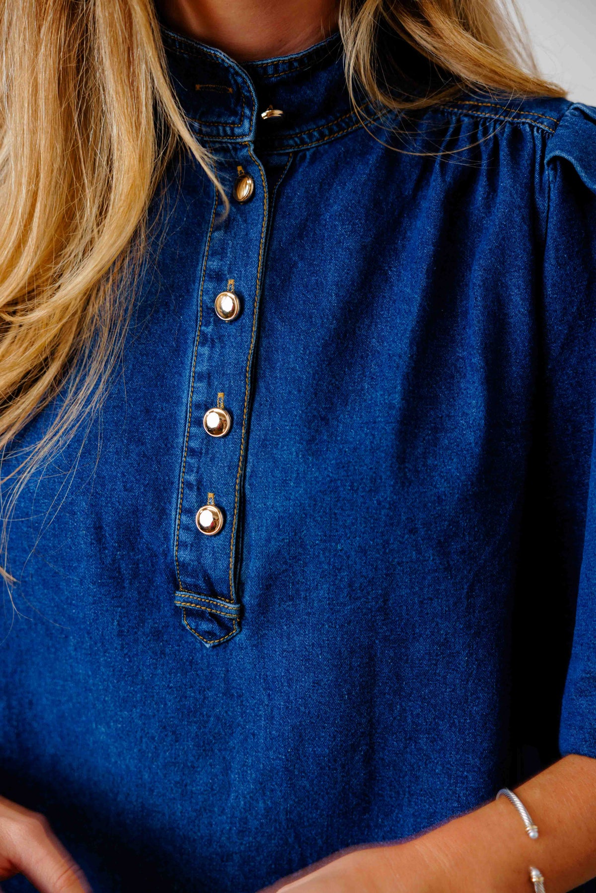 Hadley Denim Blouse