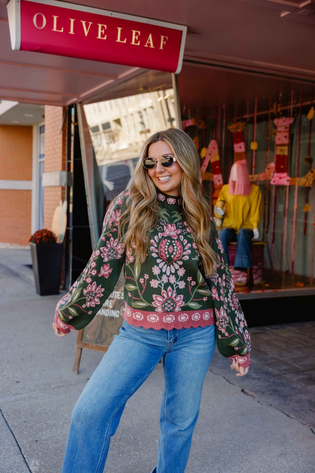Floral Days Sweater