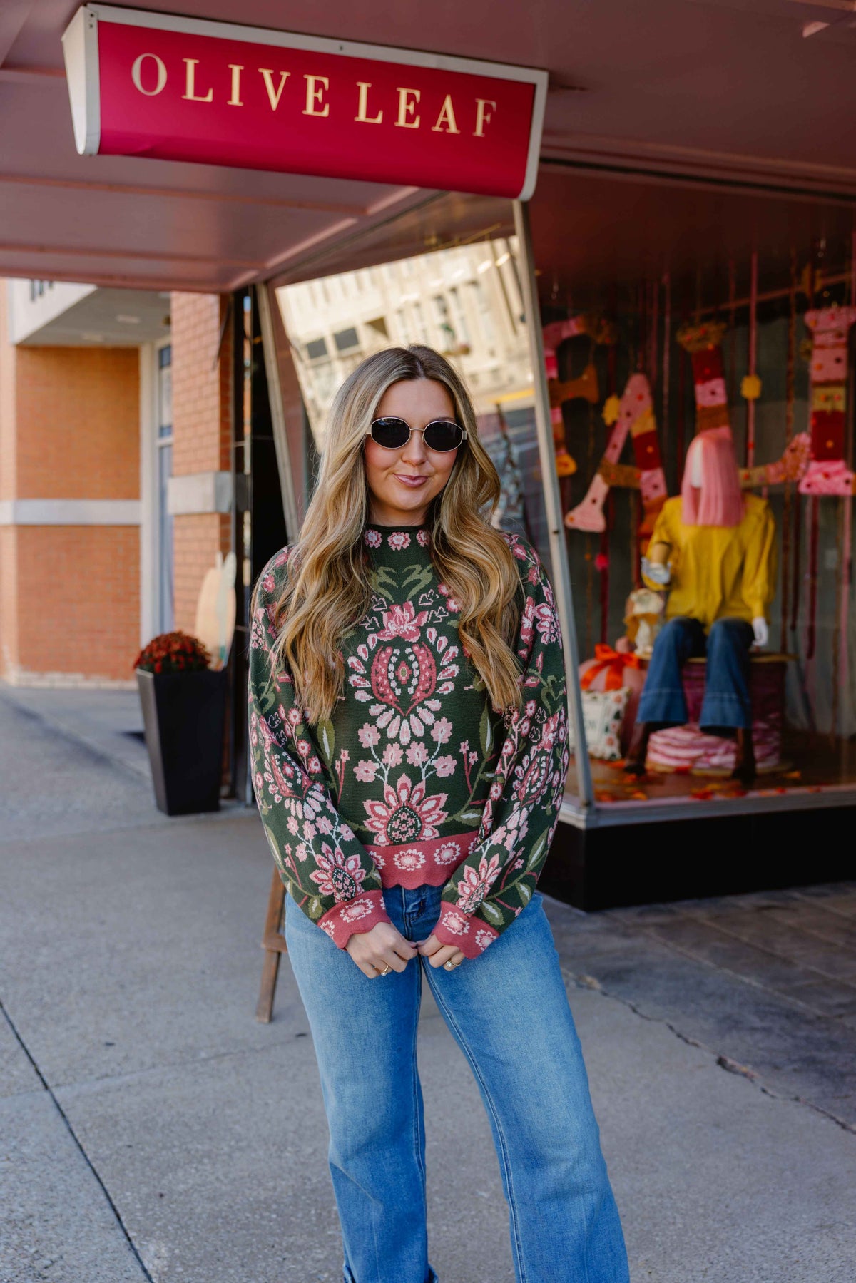 Floral Days Sweater