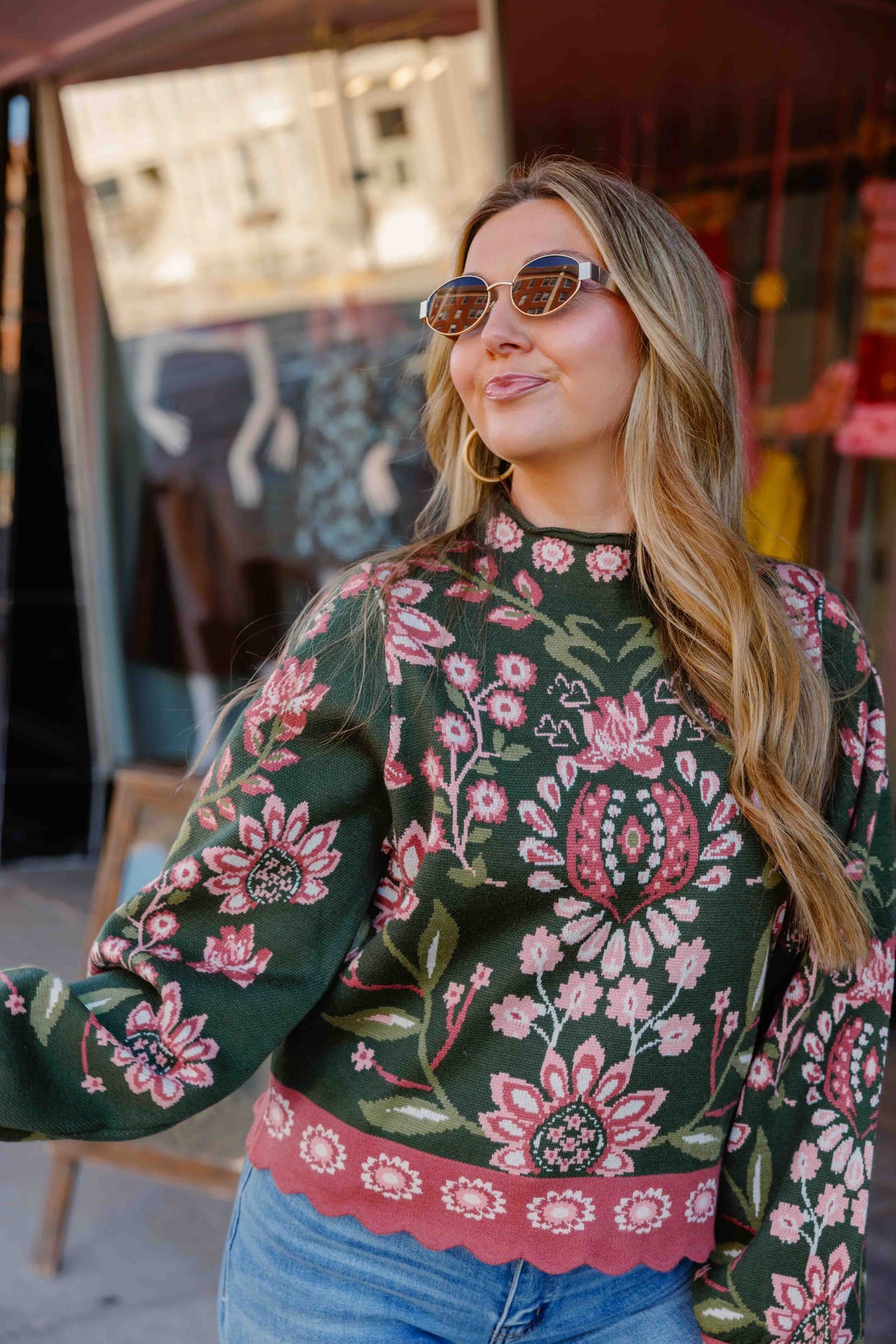 Floral Days Sweater