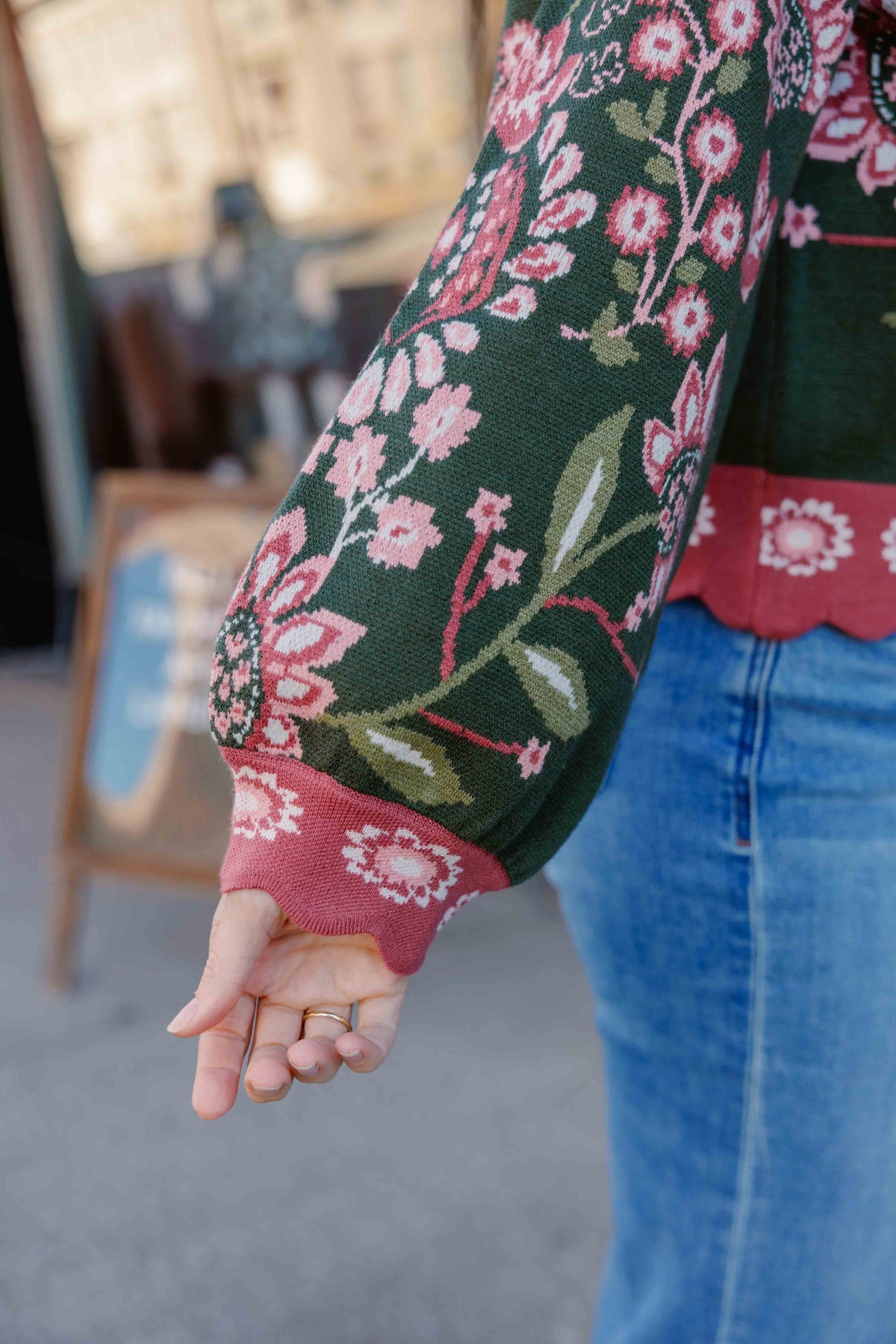 Floral Days Sweater