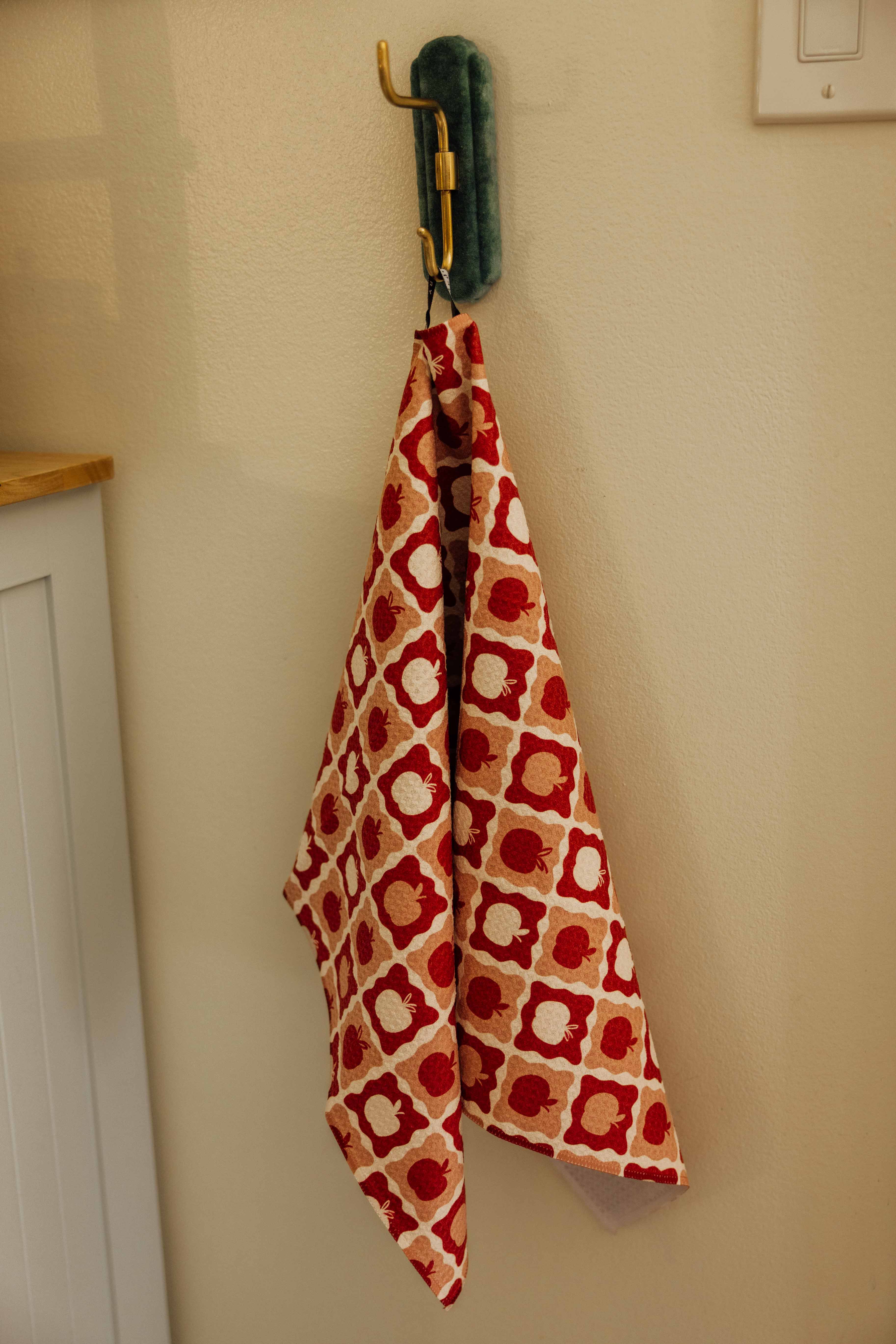 Apple Quilt Tea Towel