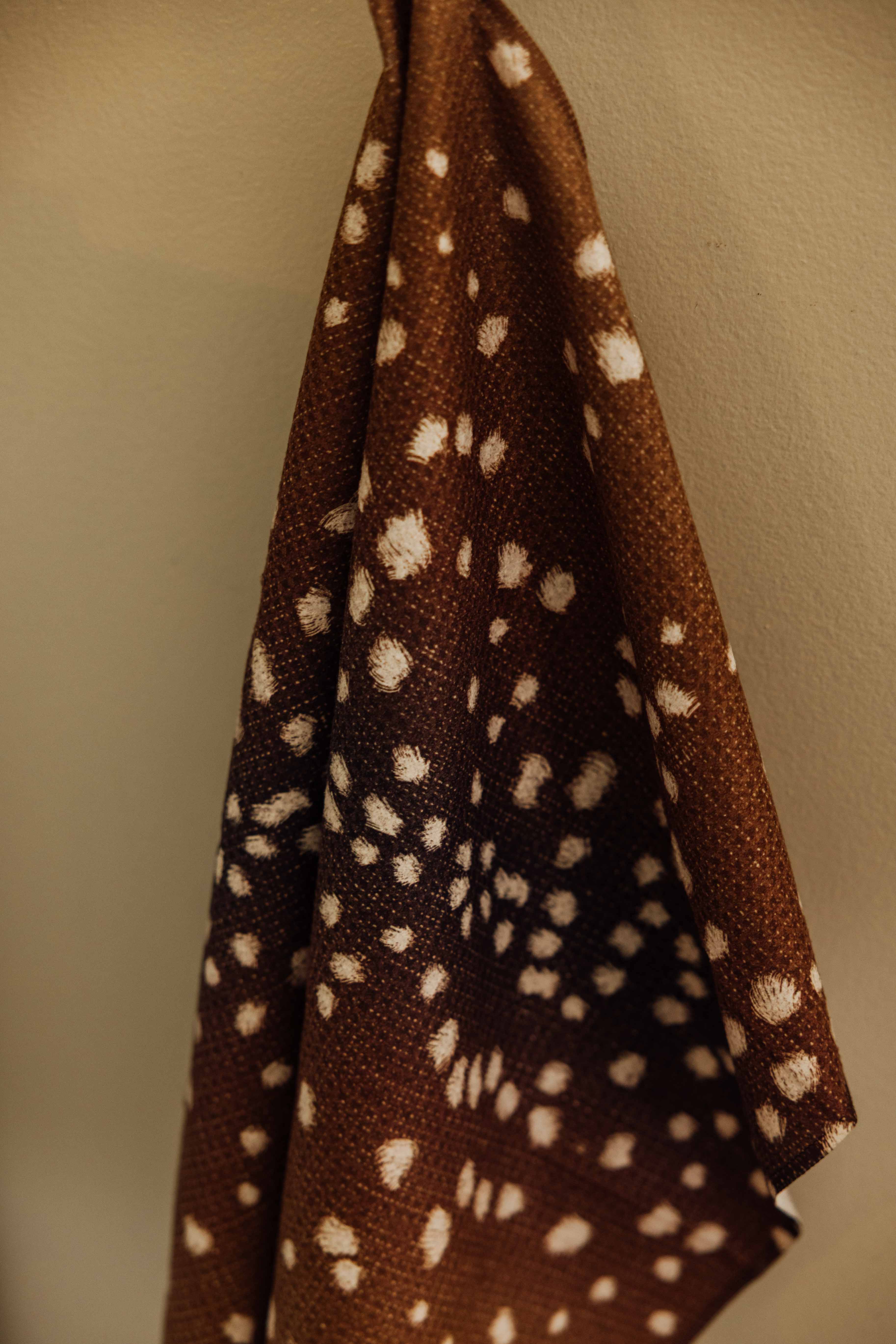 Doe Trail Geometry Tea Towel