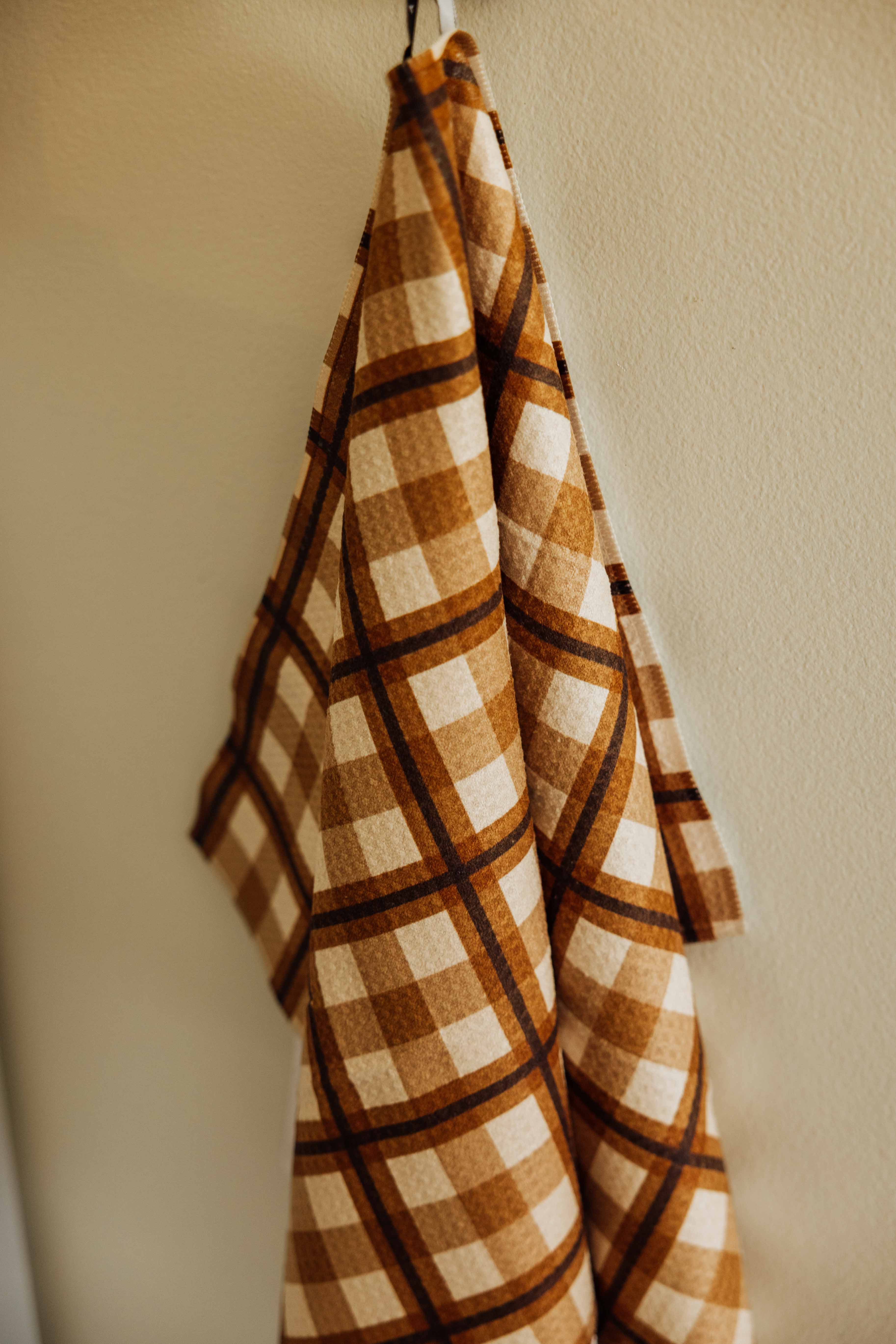 Rich Cocoa Tea Towel