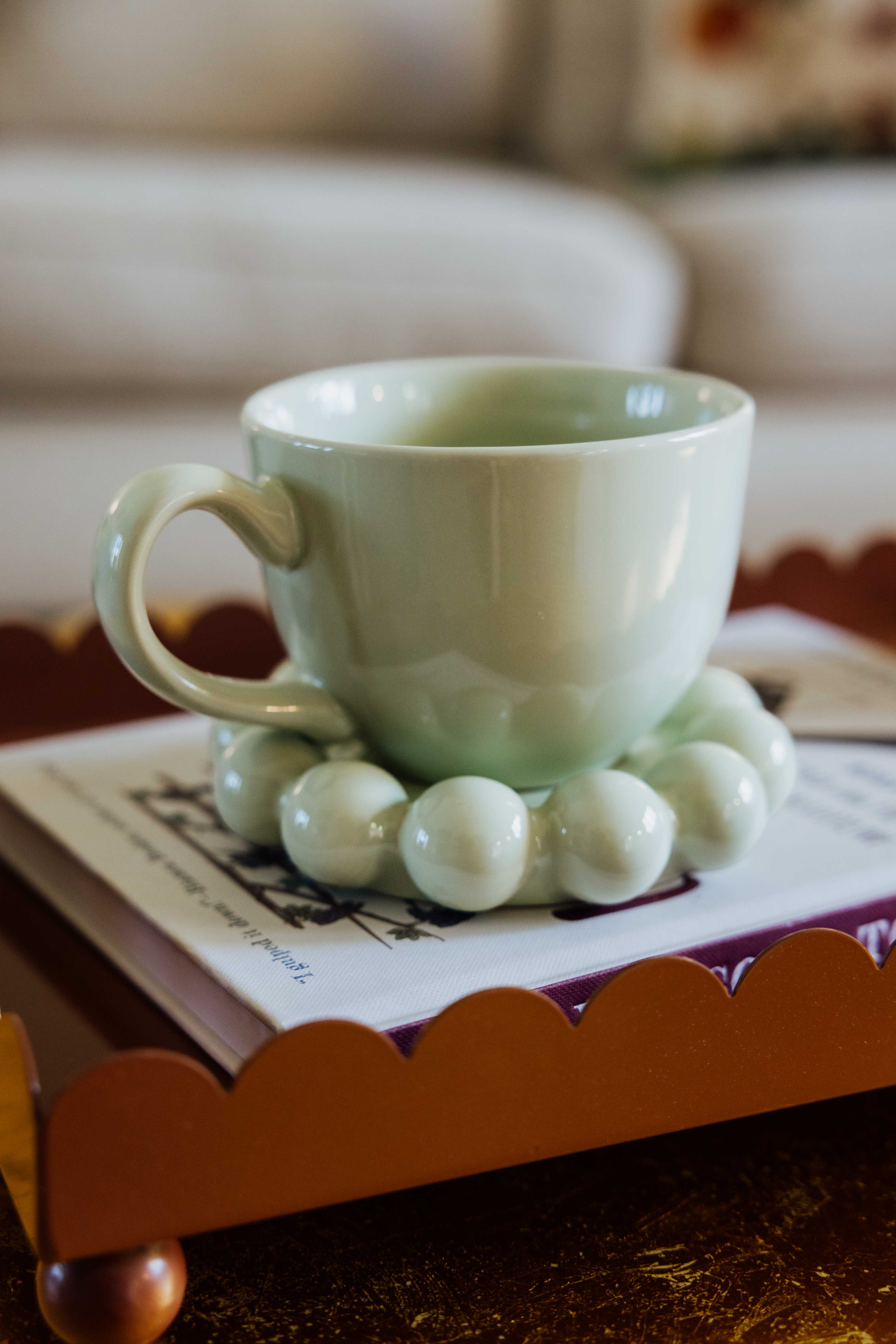 Bubble Saucer Mug
