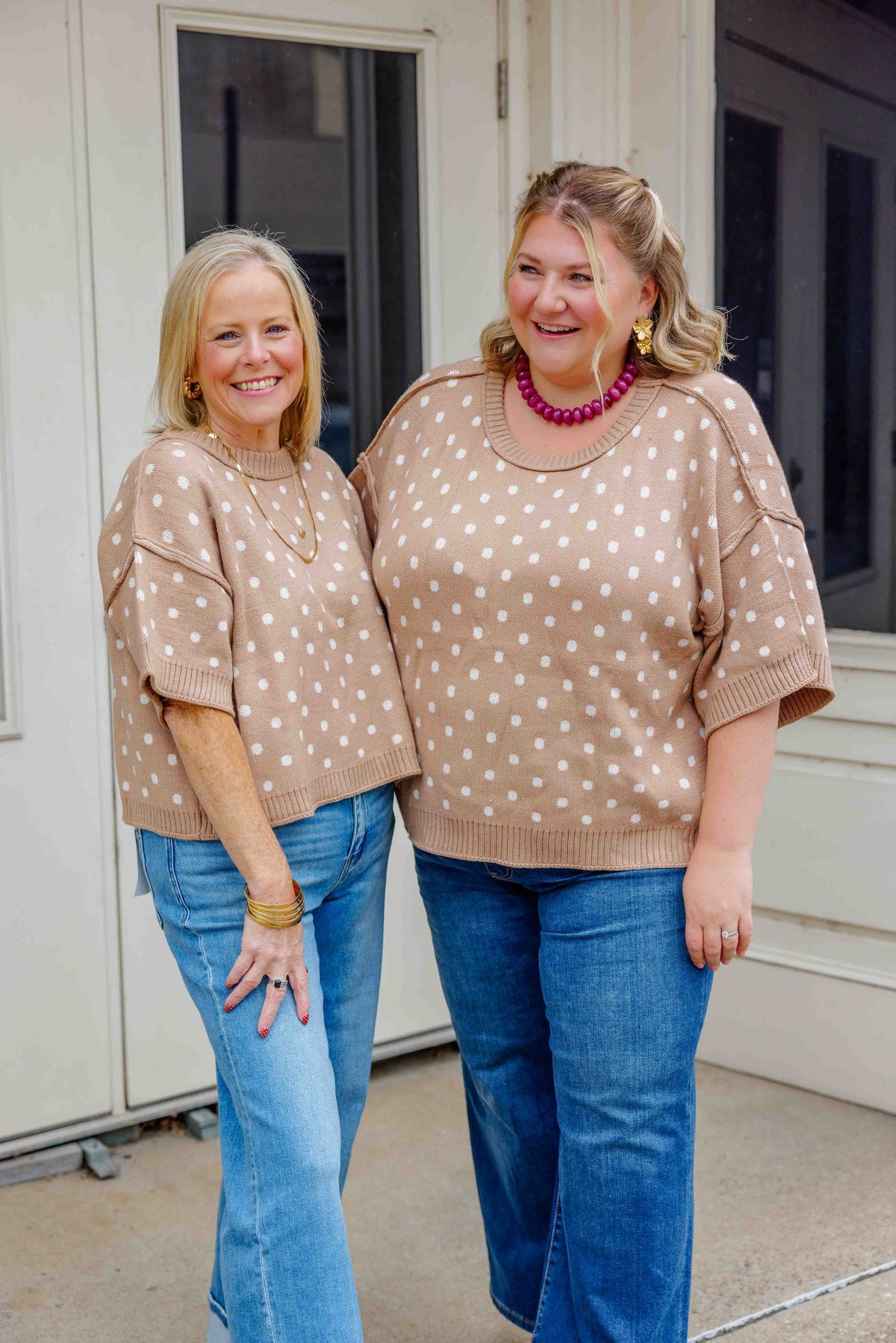 Autumn Dots Top