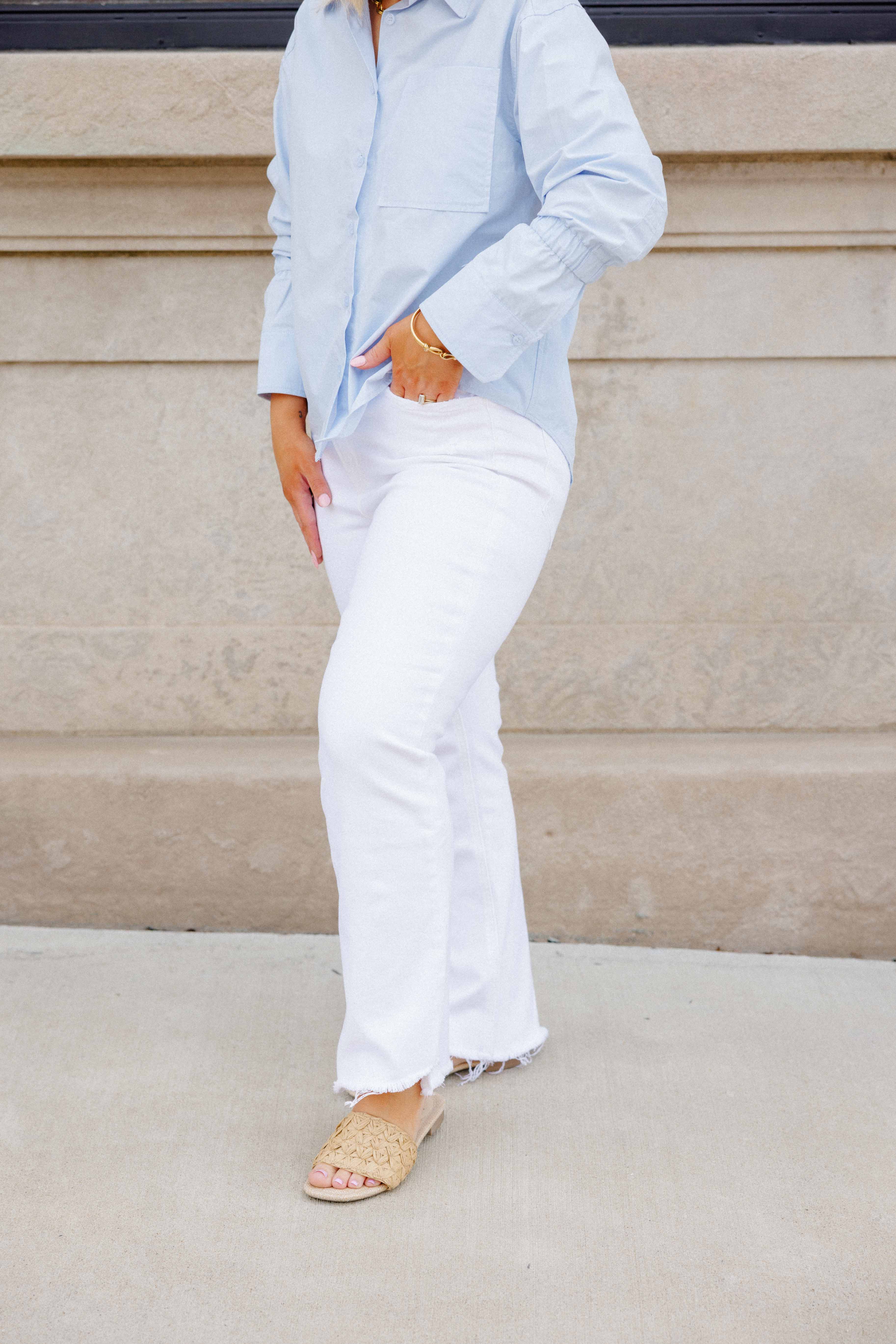 Saylor Crop Flare Jean